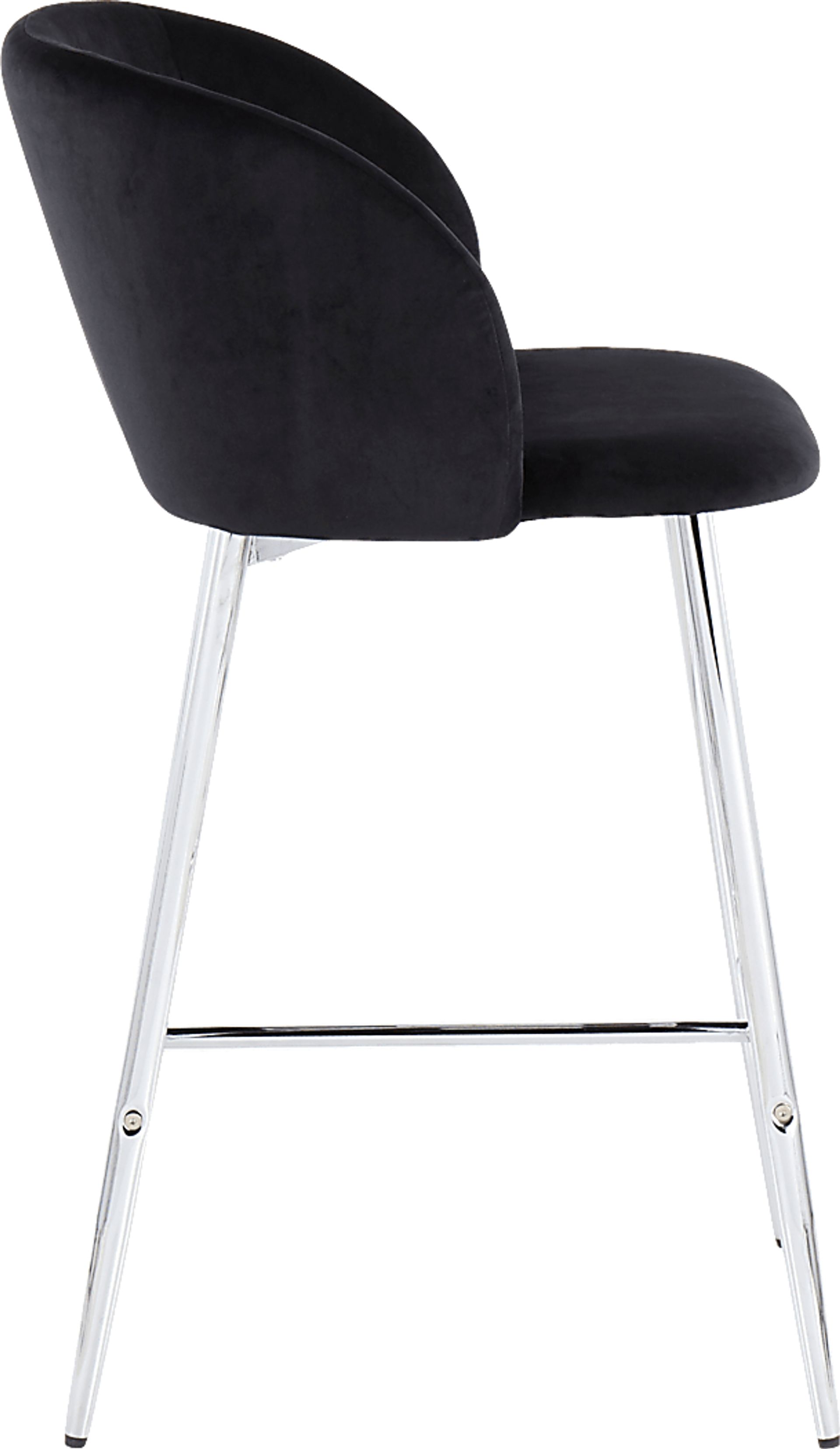 Fulham II Black Counter Height Stool, Set of 2 - Image 3