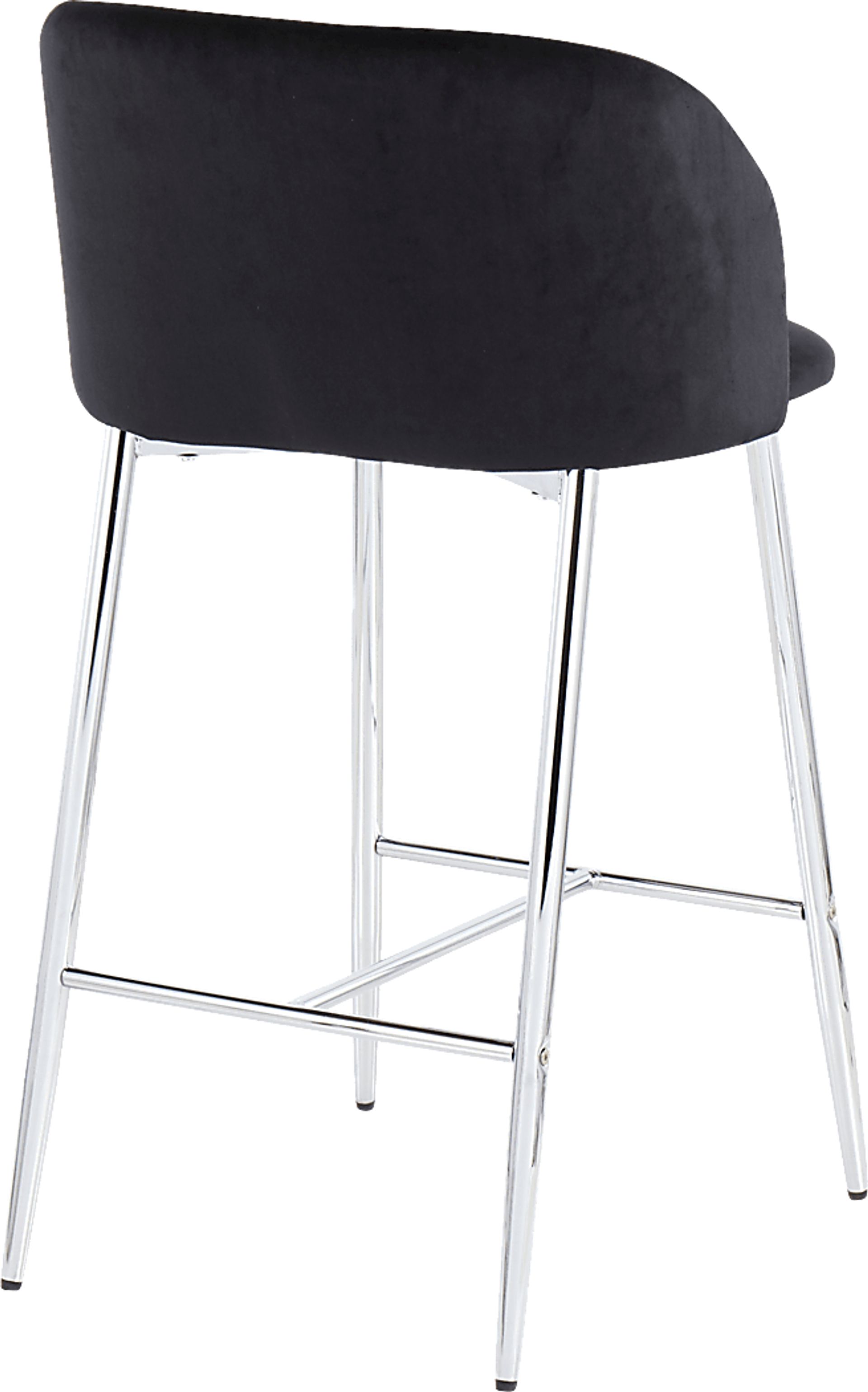 Fulham II Black Counter Height Stool, Set of 2 - Image 4