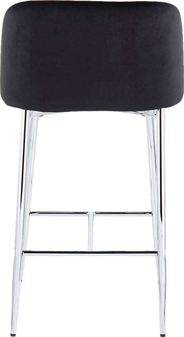 Fulham II Black Counter Height Stool, Set of 2 - Thumbnail - Image 5