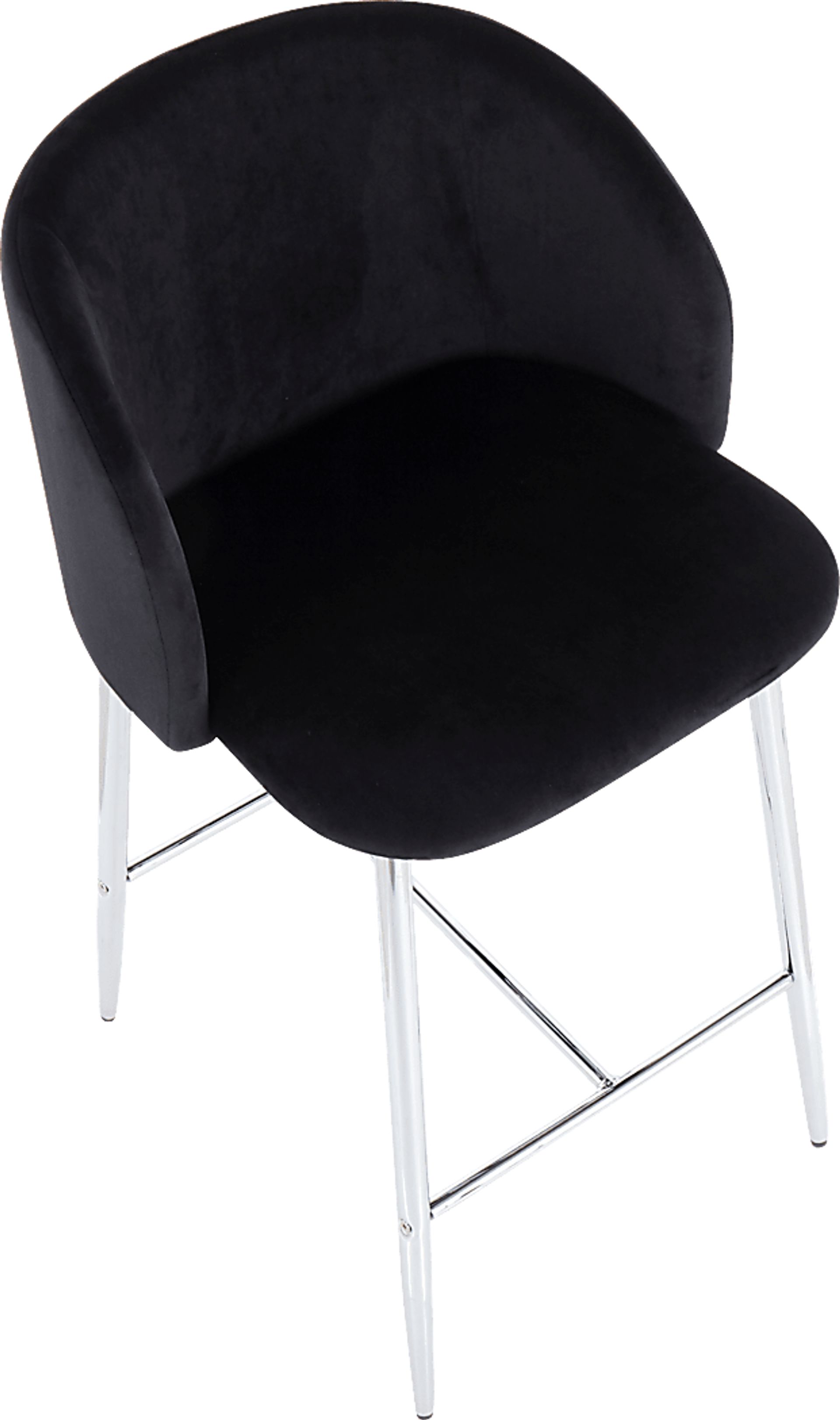 Fulham II Black Counter Height Stool, Set of 2 - Image 7