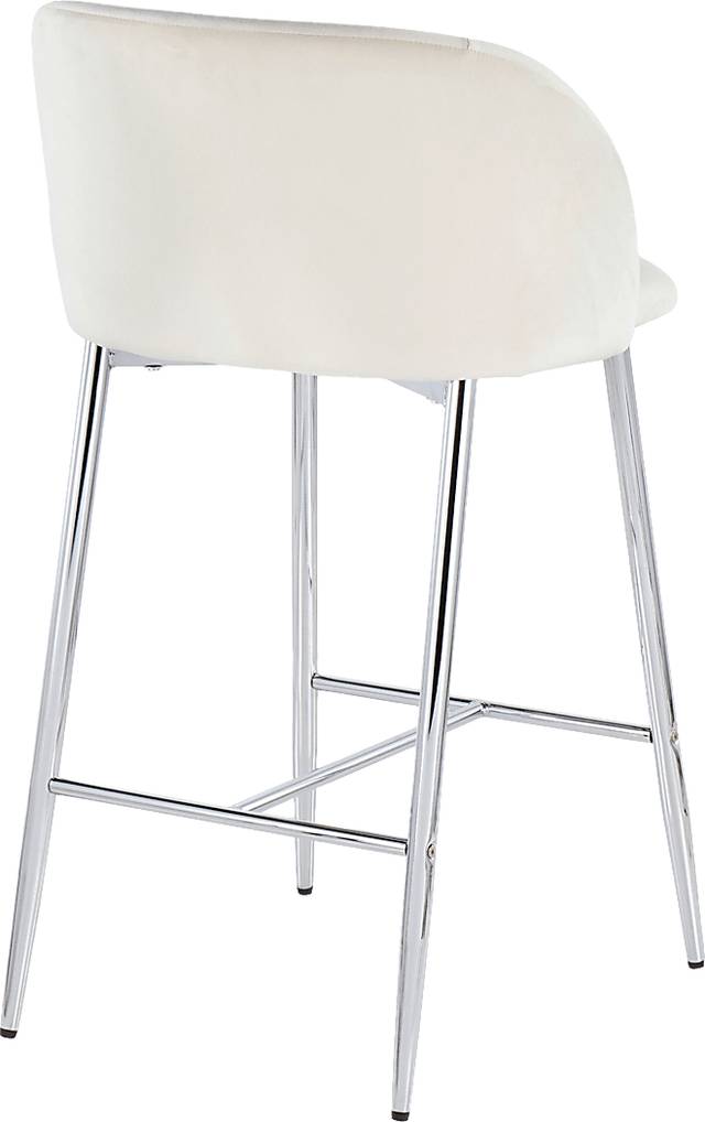 Fulham II Cream Counter Height Stool, Set of 2 - Thumbnail - Image 4