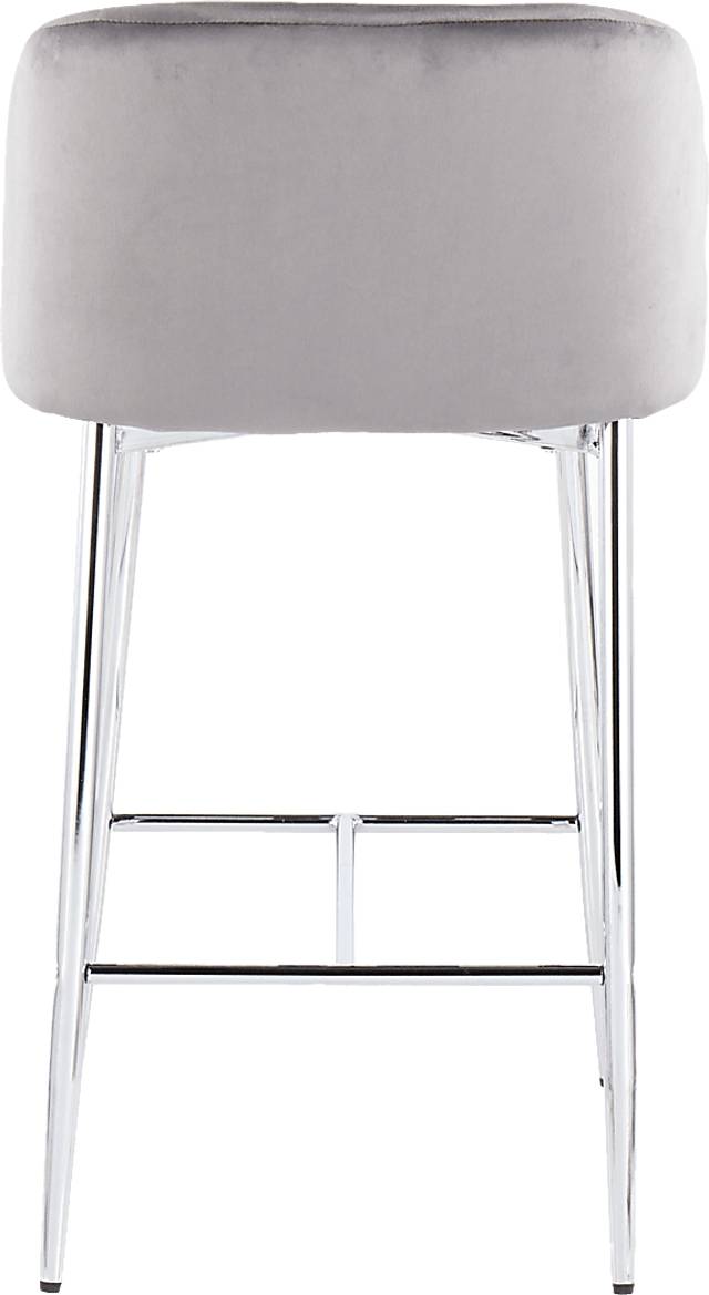 Fulham II Gray Counter Height Stool, Set of 2 - Thumbnail - Image 5
