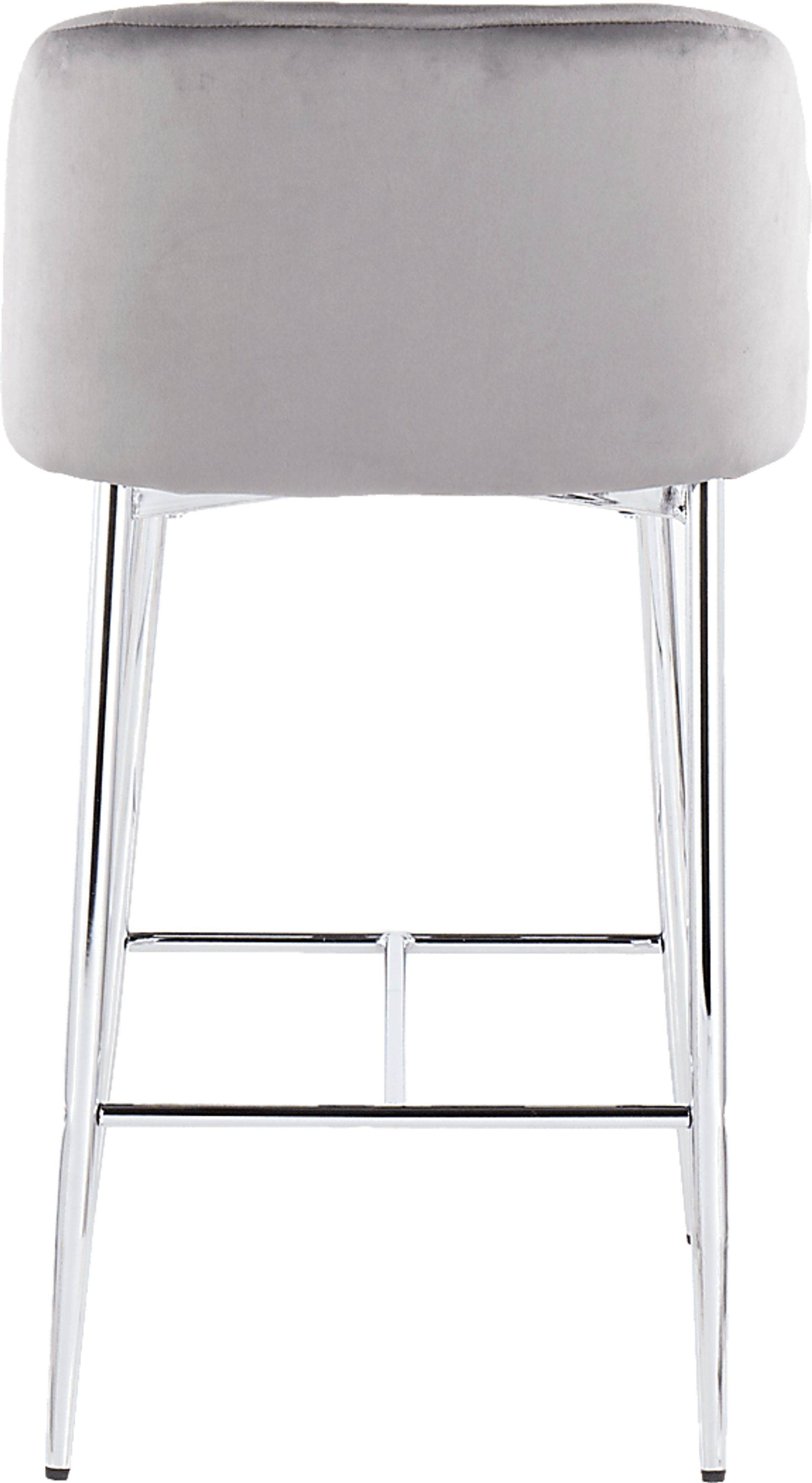 Fulham II Gray Counter Height Stool, Set of 2 - Image 5