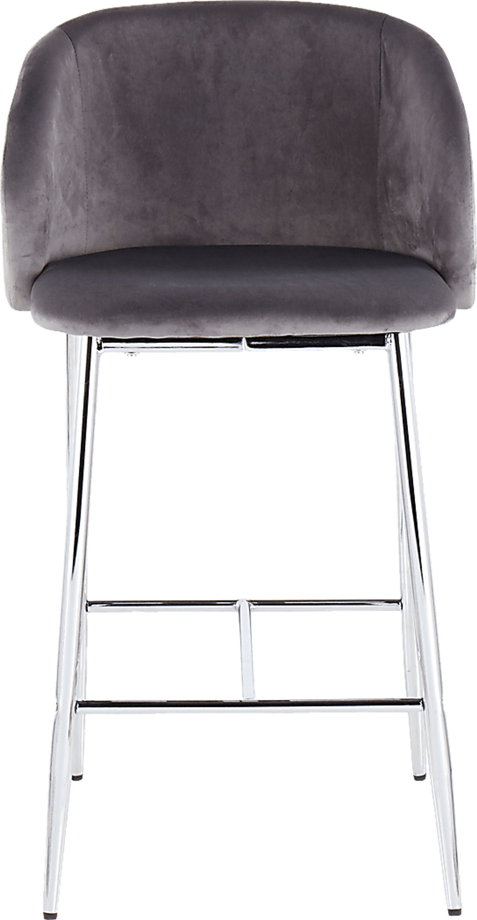 Fulham II Gray Counter Height Stool, Set of 2 - Image 6
