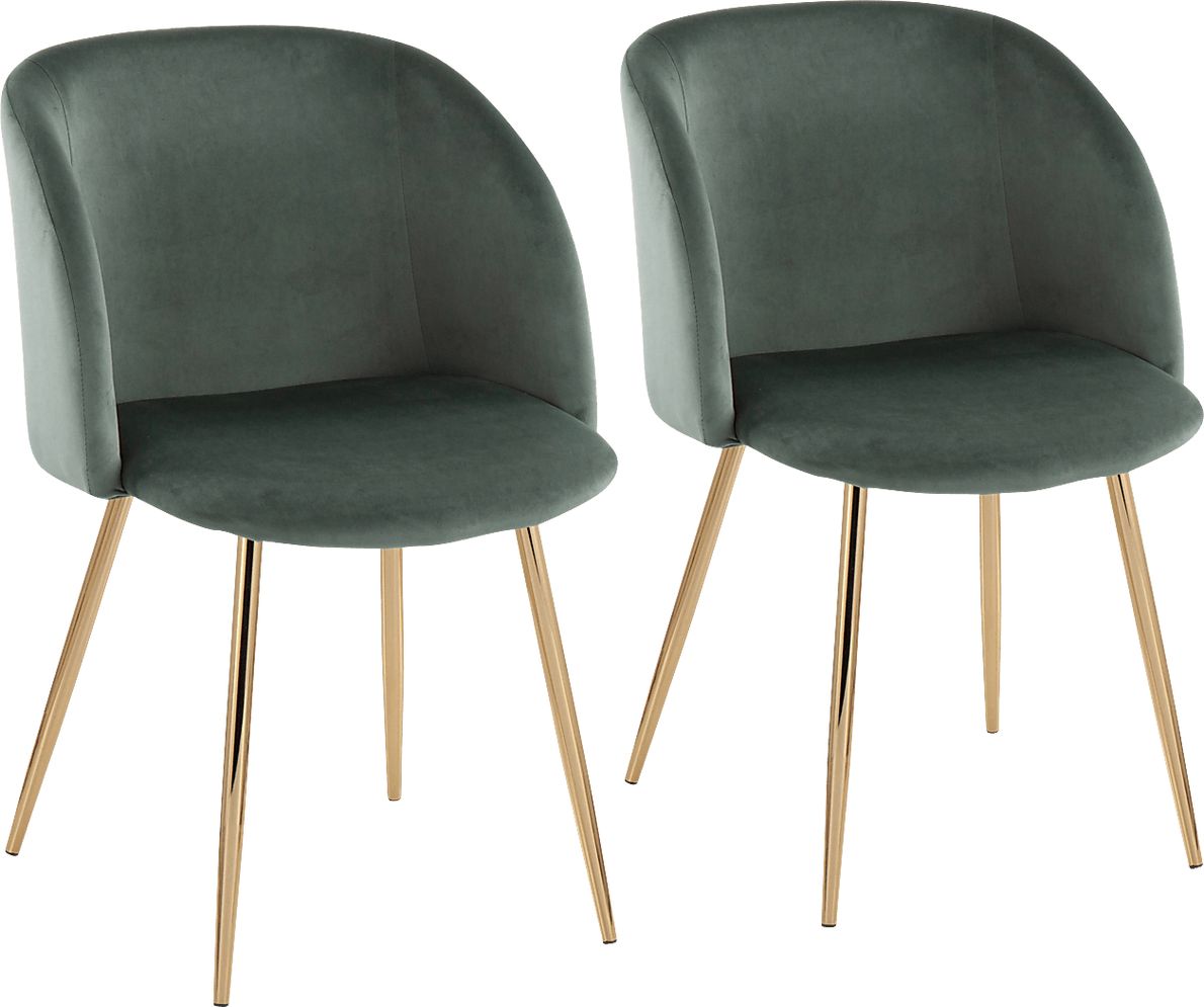 Fulham Sage Side Chair, Set of 2