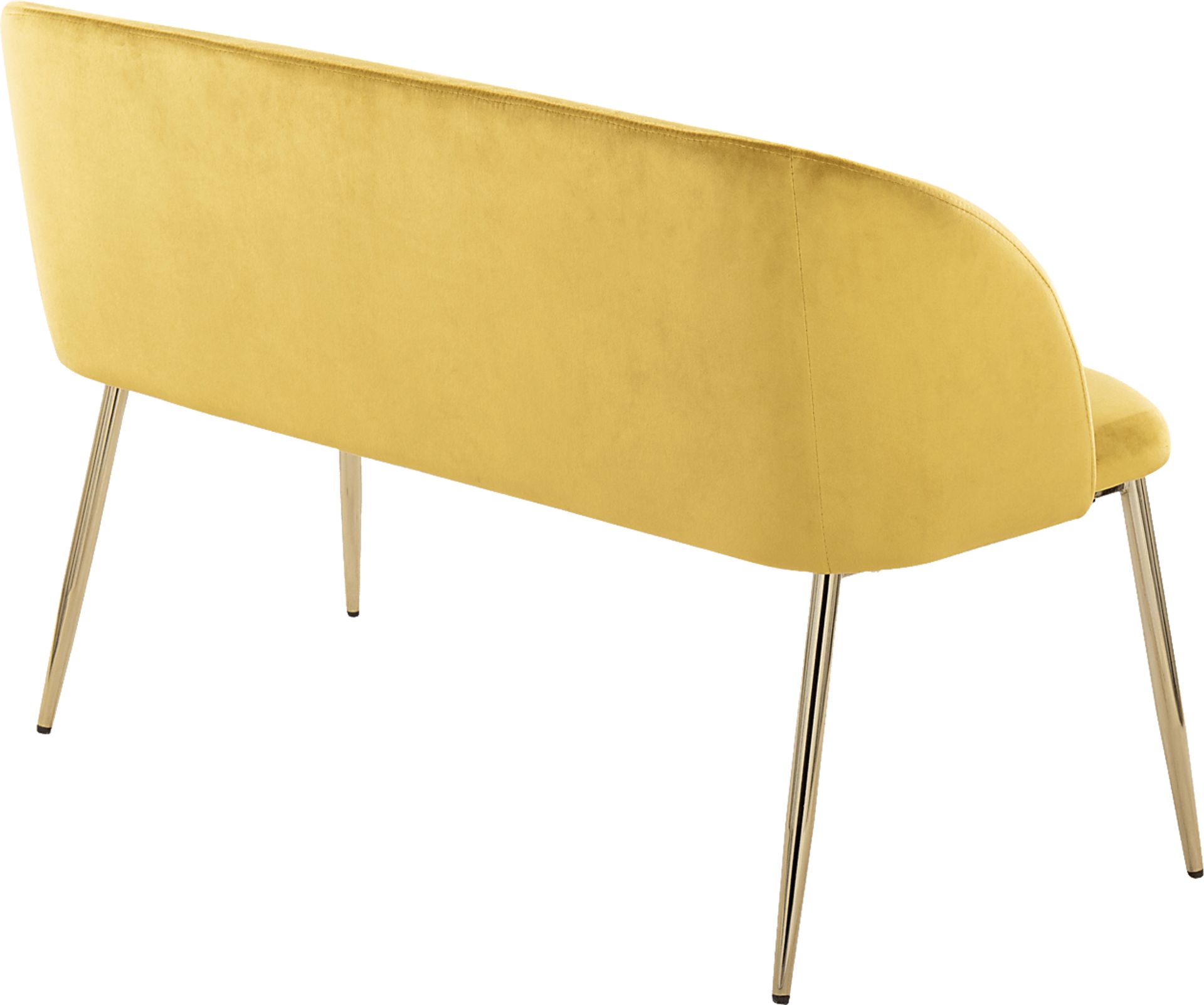 Fulham Yellow Accent Bench - Image 5
