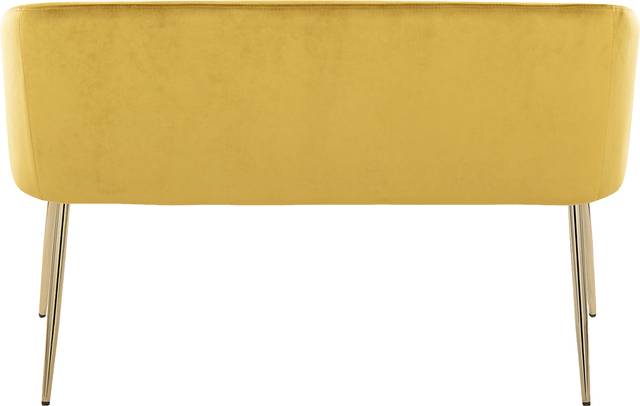 Fulham Yellow Accent Bench - Thumbnail - Image 7