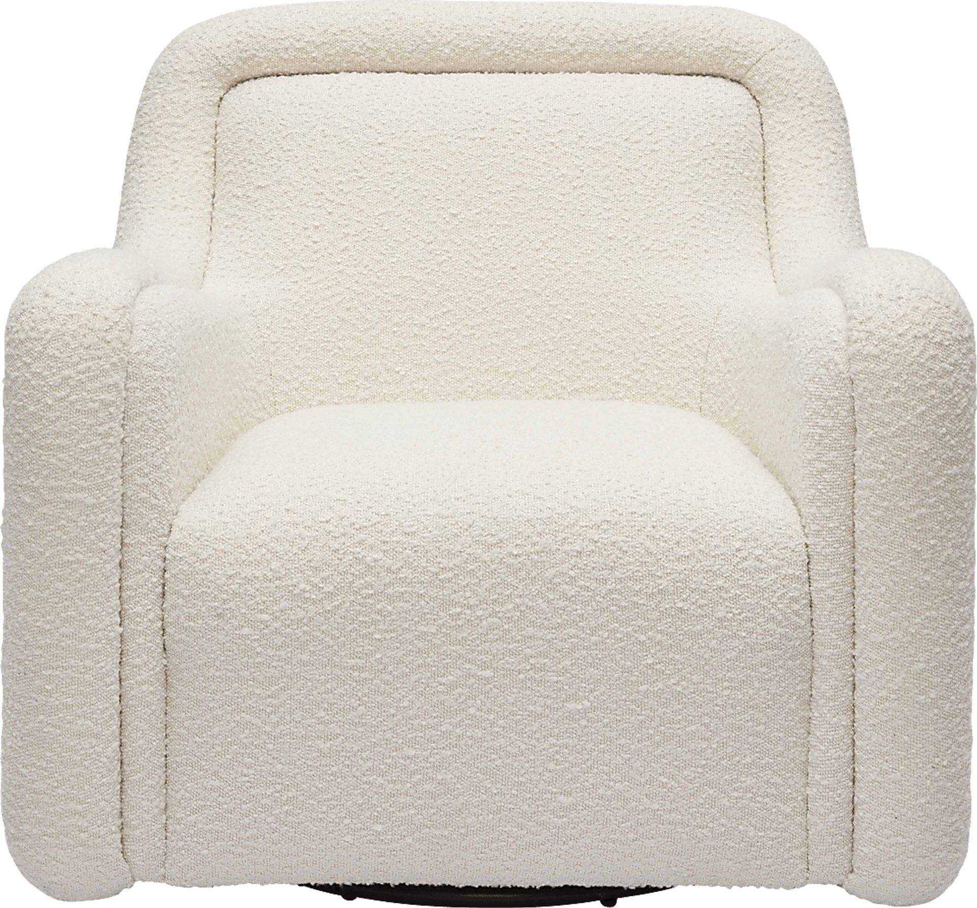 Fullbrighty Gray Swivel Accent Chair - Image 3