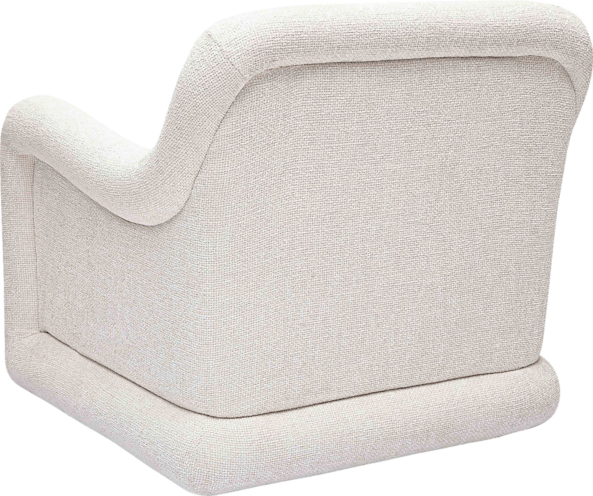 Fullbrighty II Cream Swivel Accent Chair - Image 4