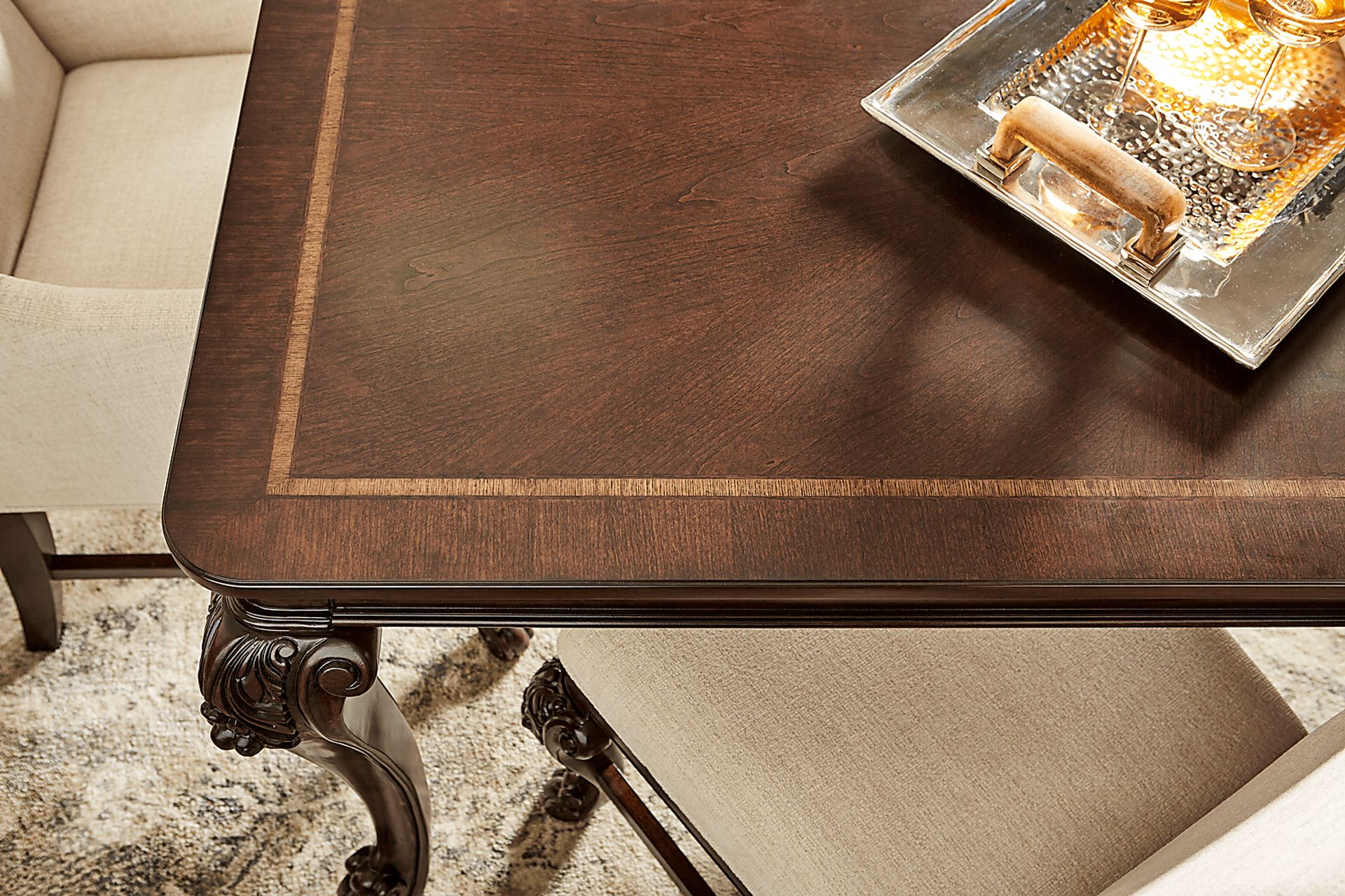 Fuller Brown Cherry Dining Table - Image 4