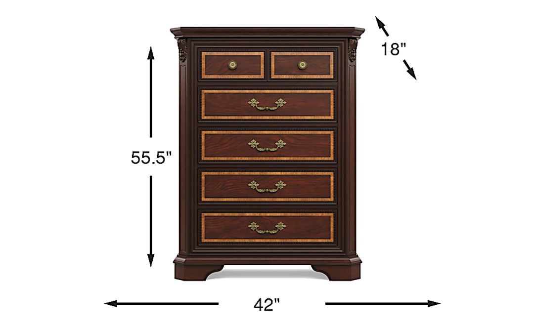 Fuller Brown Cherry Finish Chest