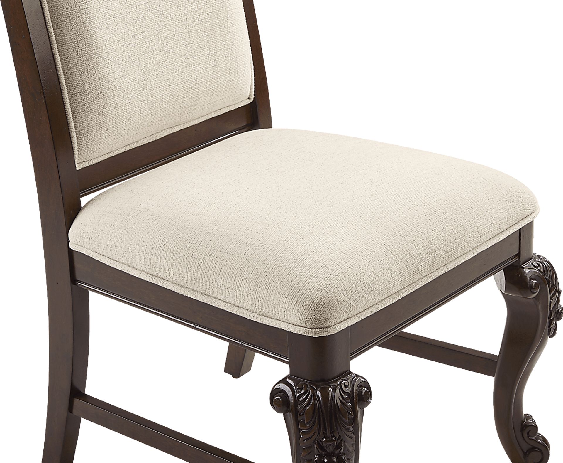 Fuller Brown Cherry Upholstered Side Chair - Image 4
