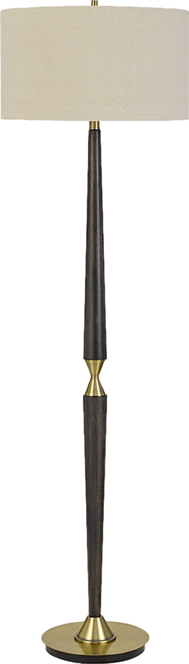 Fulton Place Brass Floor Lamp - Thumbnail - Image 1
