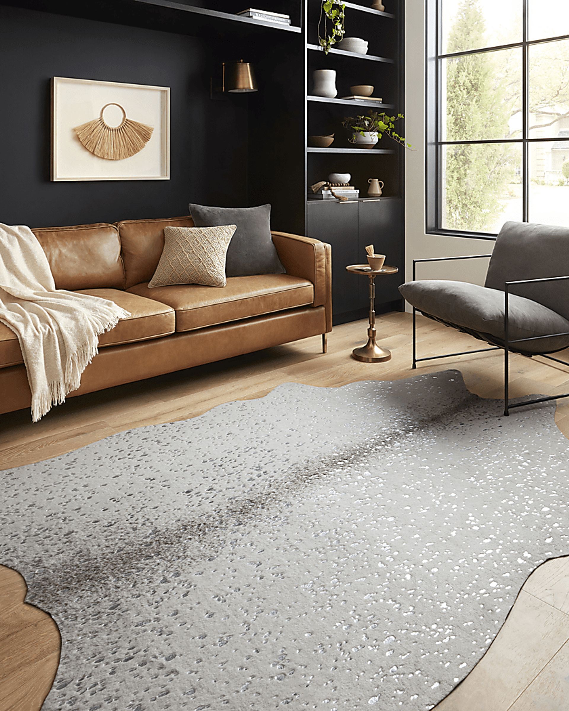 Funani Gray 3'10 x 5' Rug - Image 2