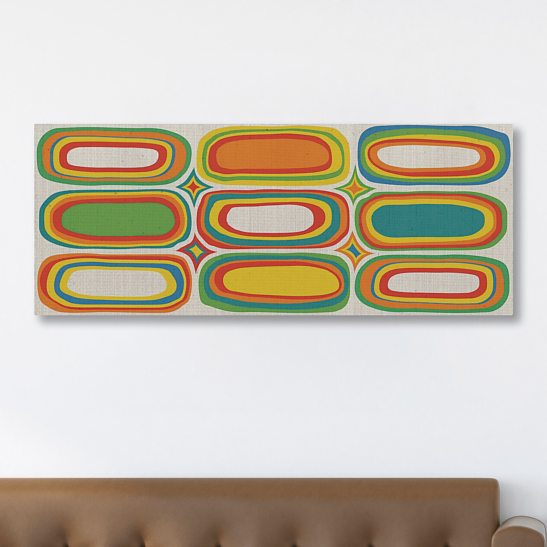 Funky Ovals Artwork - Image 2