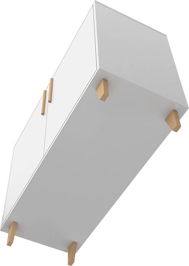 Fuqua White Sideboard - Thumbnail - Image 7