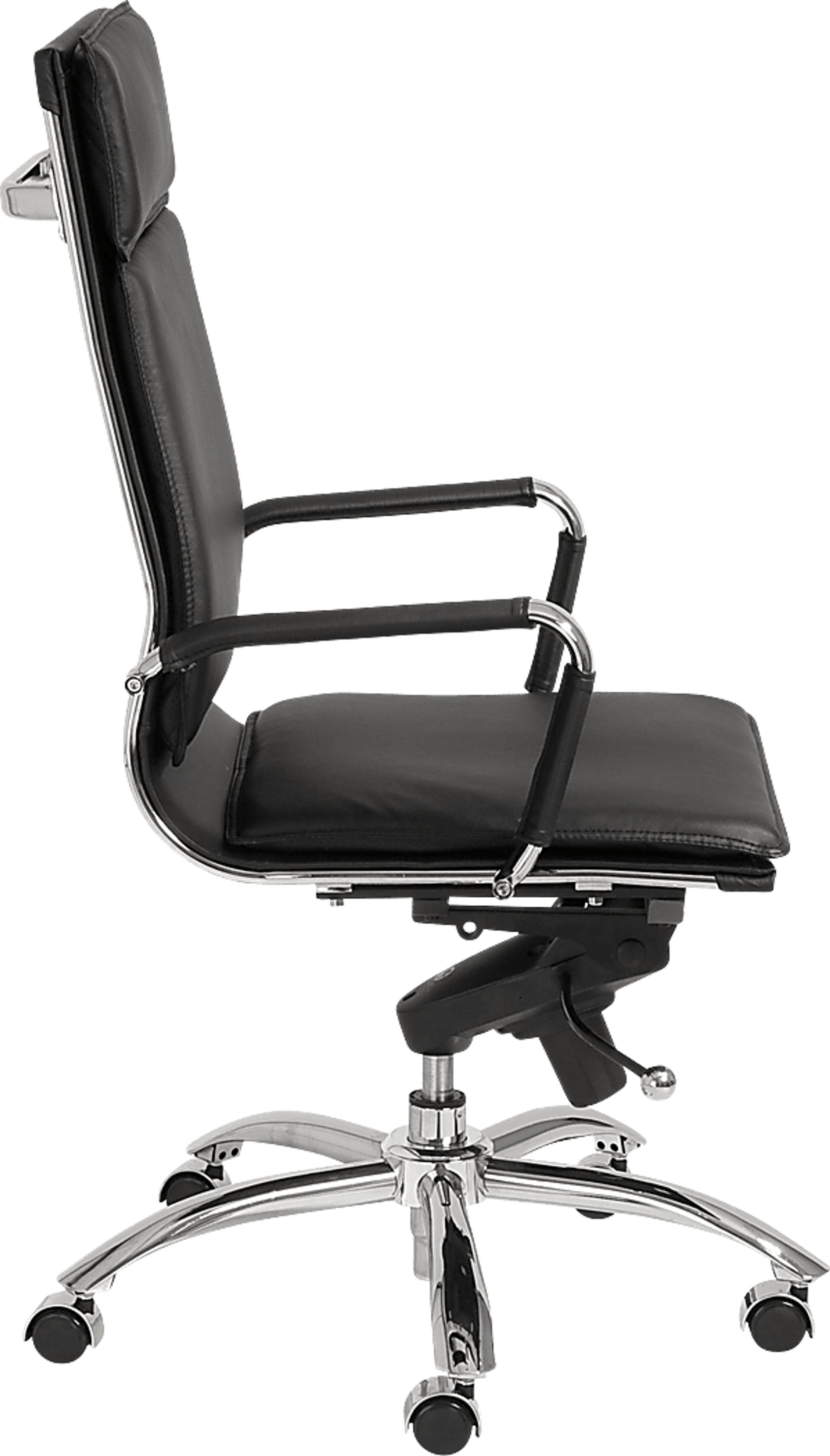 Furnberg Black High Office Chair - Image 4
