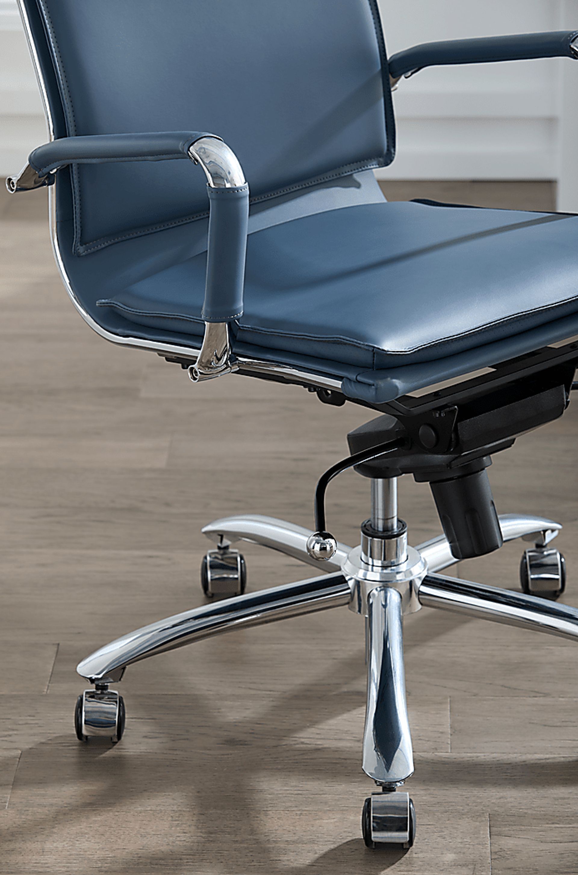 Furnberg Blue High Office Chair - Image 3