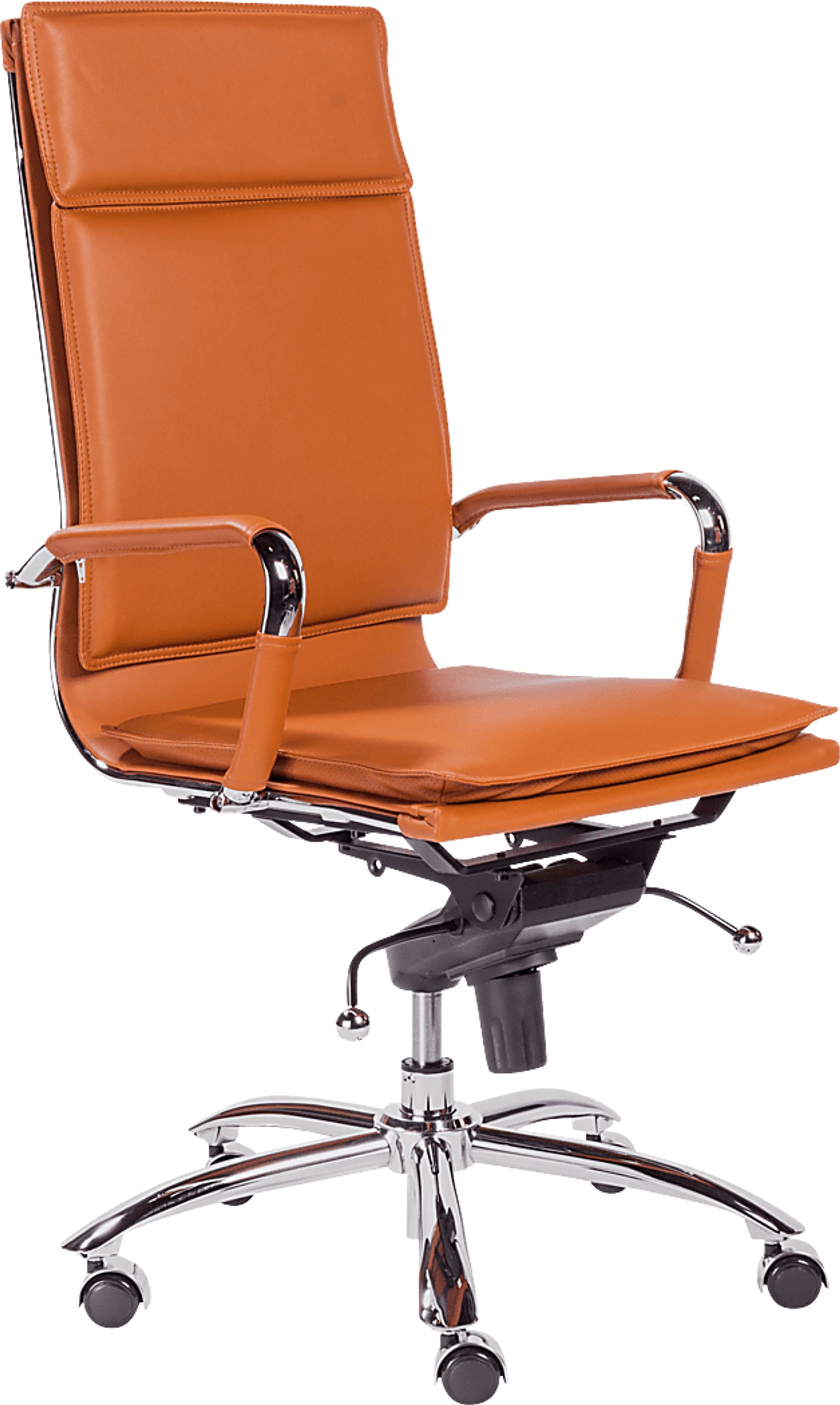Furnberg Cognac High Office Chair - Image 3