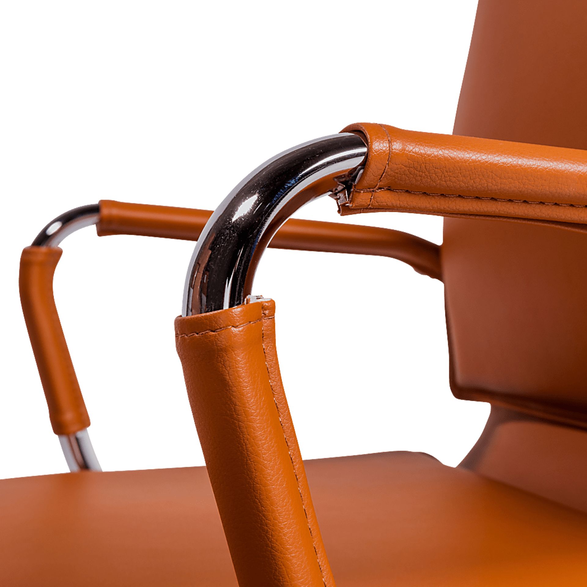 Furnberg Cognac High Office Chair - Image 7