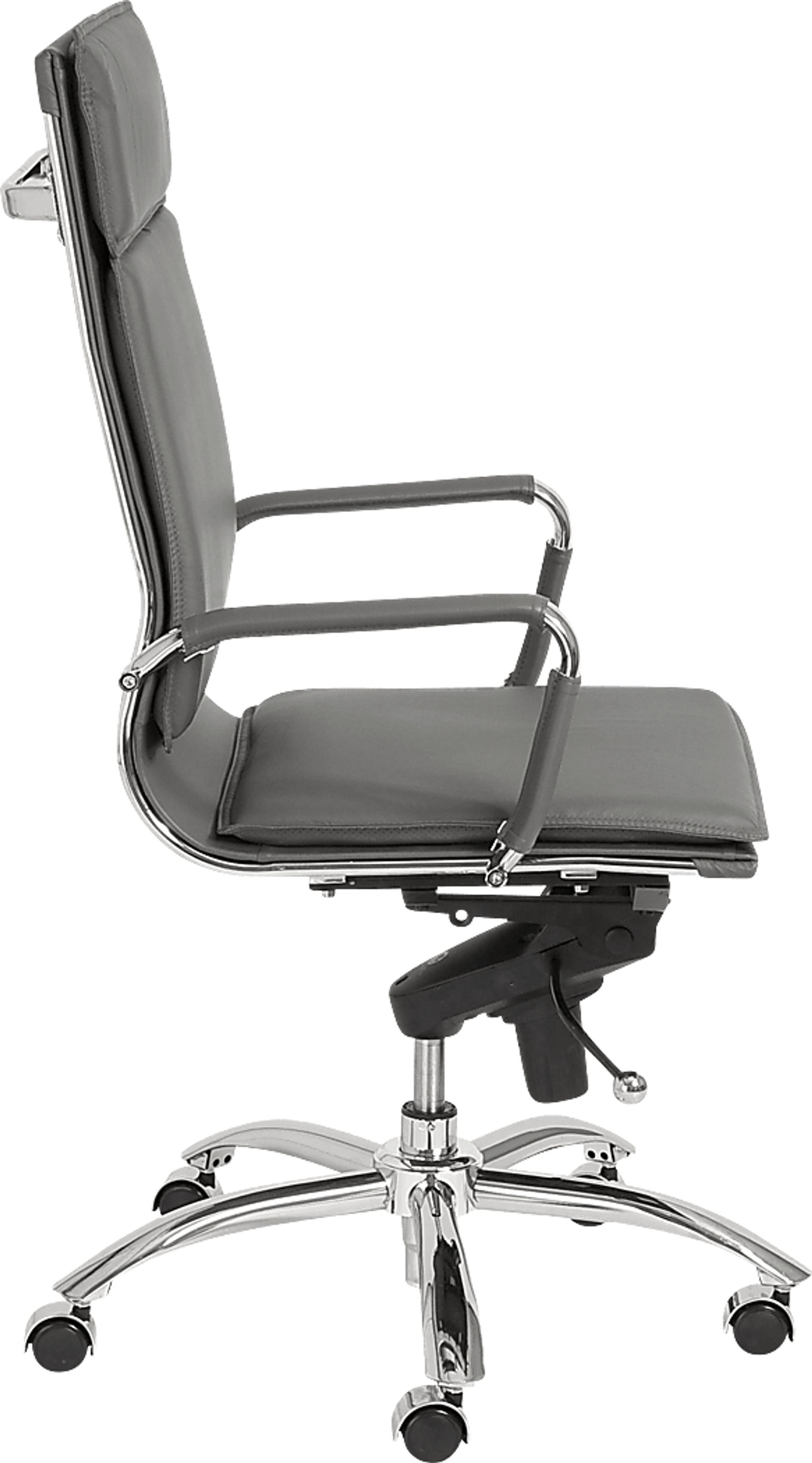Furnberg Gray High Office Chair - Image 4