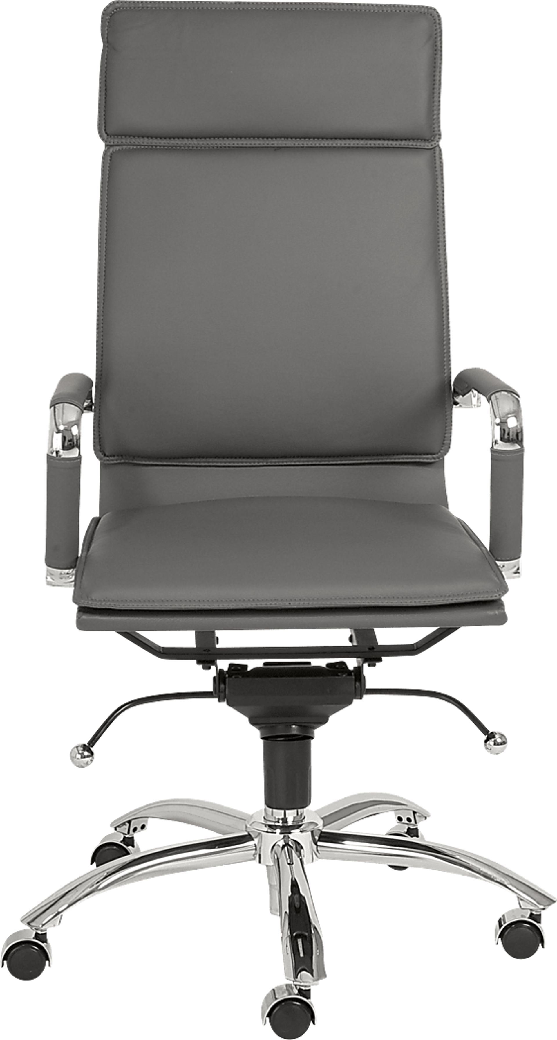 Furnberg Gray High Office Chair - Image 1