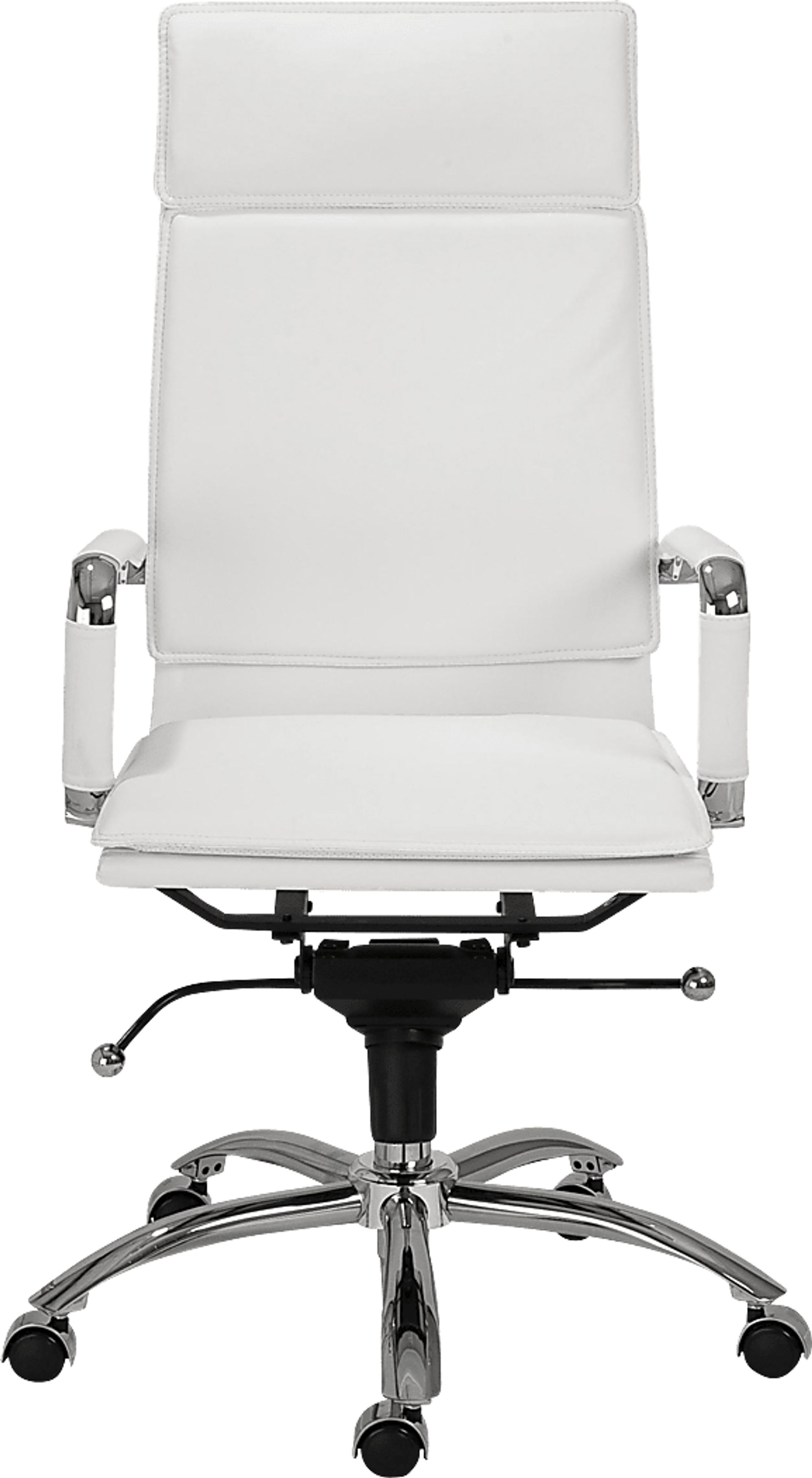 Furnberg White High Office Chair - Image 1