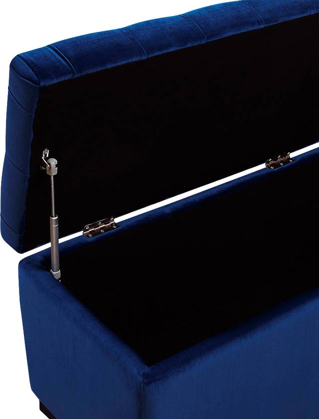 Furtson Blue Storage Bench - Thumbnail - Image 4
