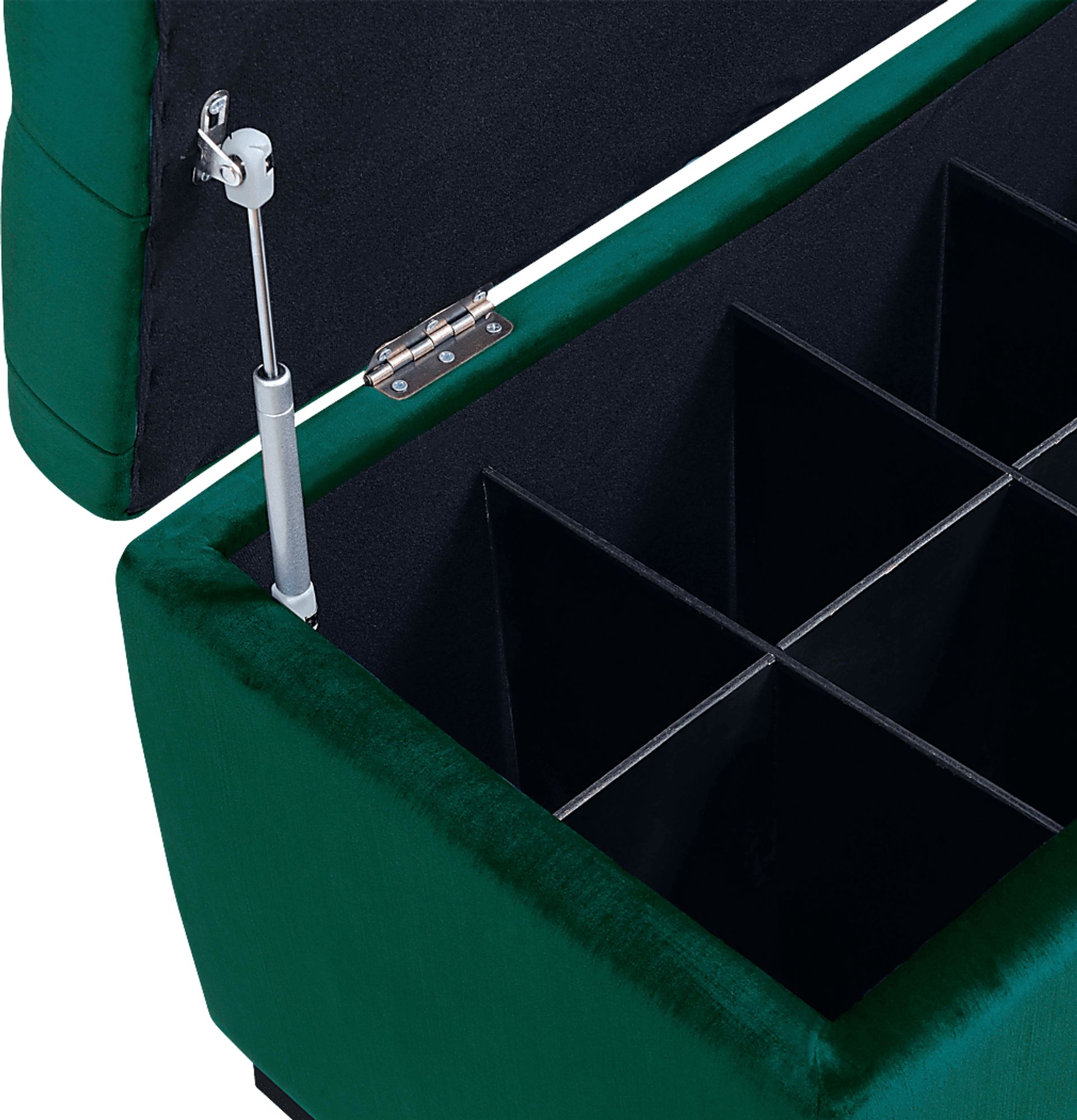 Furtson Emerald Storage Bench - Image 4