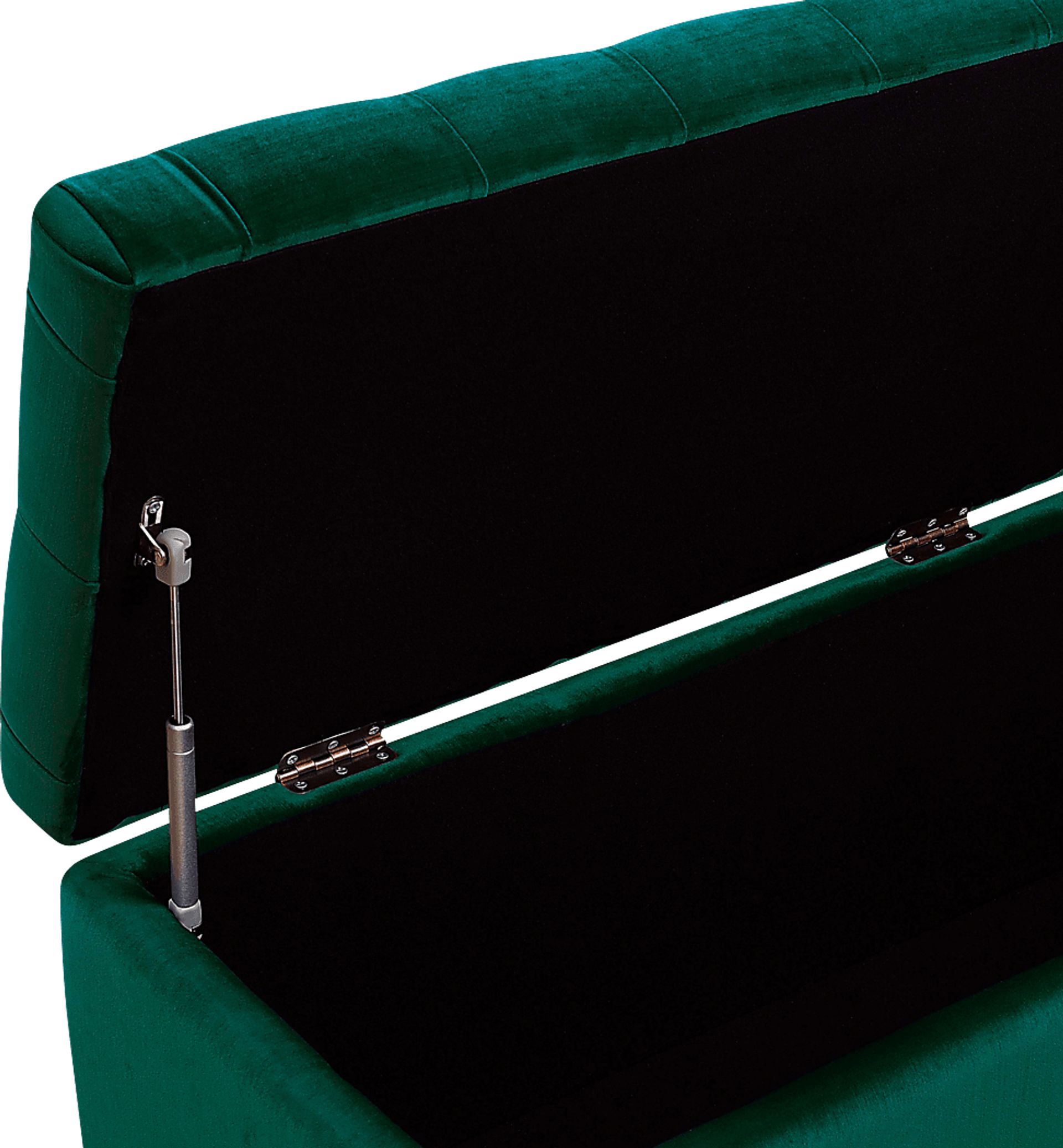 Furtson Emerald Storage Bench - Image 5