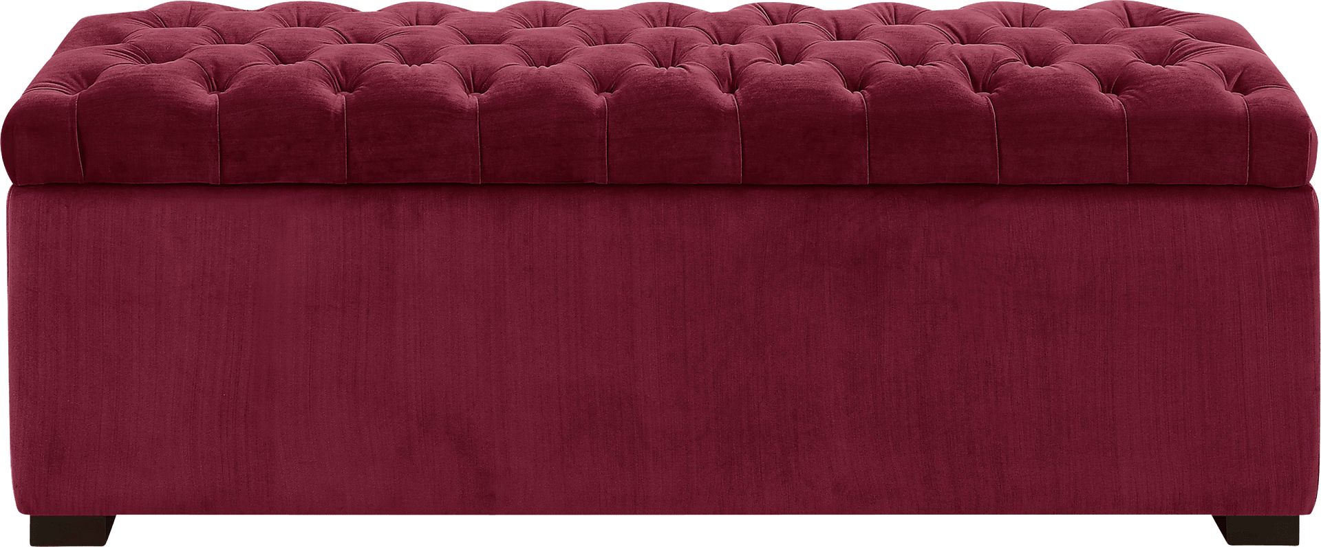 Furtson Red Storage Bench - Image 1