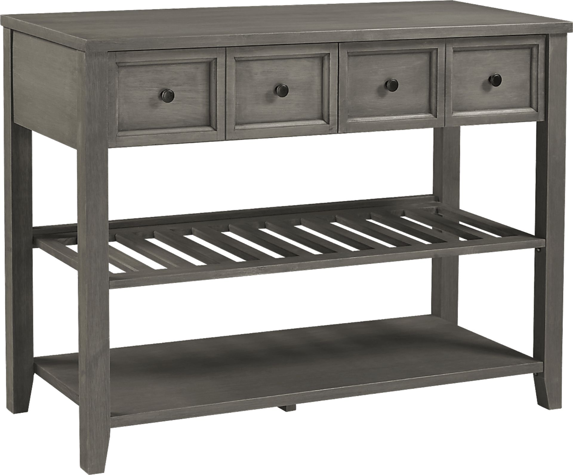 Furwood Gray Buffet - Image 1