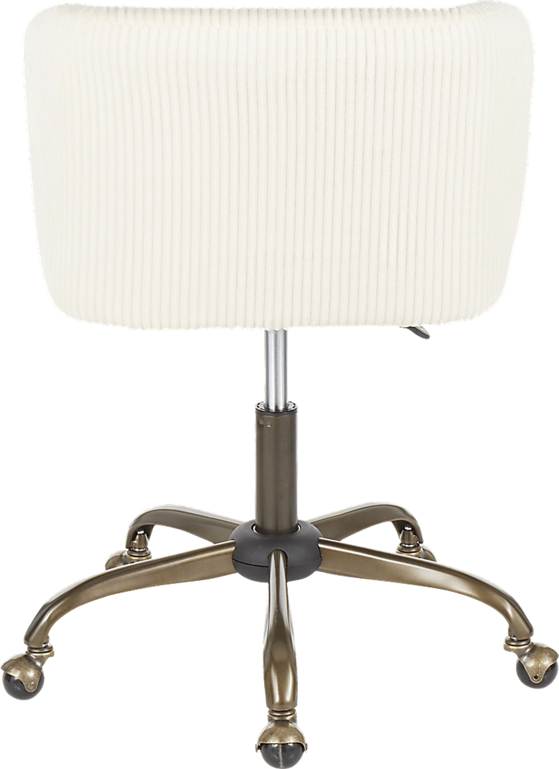 Fussell Cream Desk Chair - Image 4