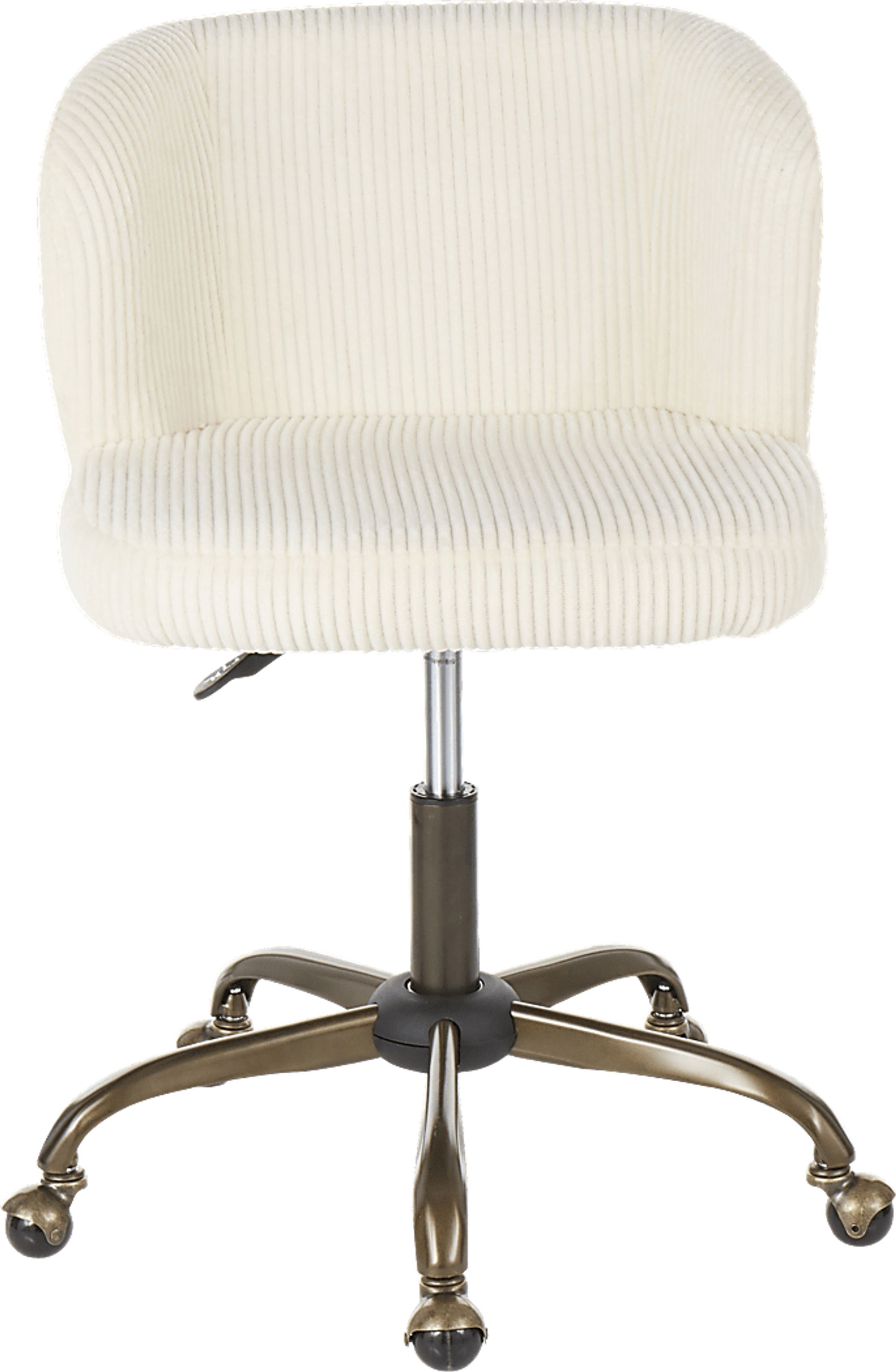 Fussell Cream Desk Chair - Image 5
