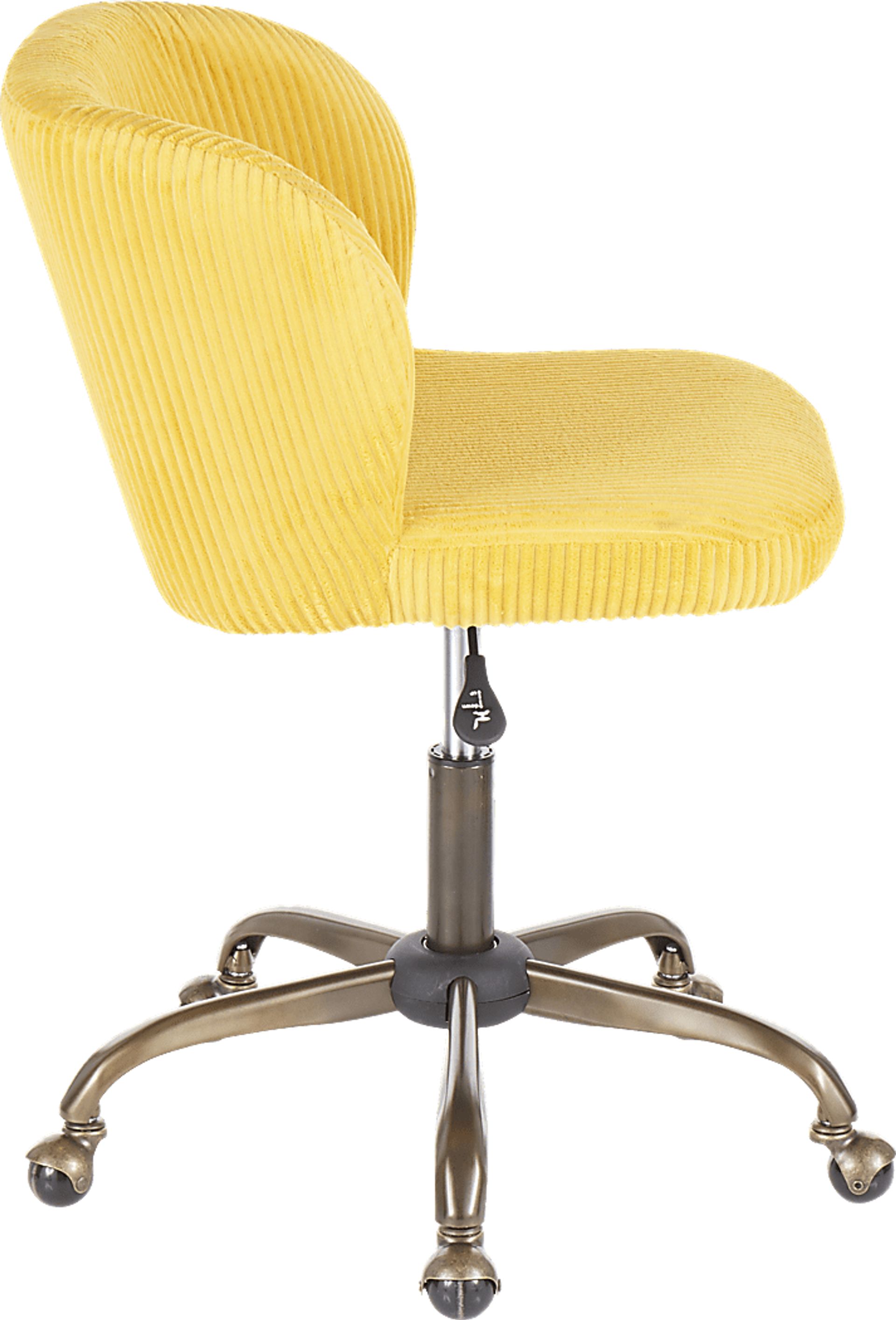 Fussell Yellow Desk Chair - Image 2