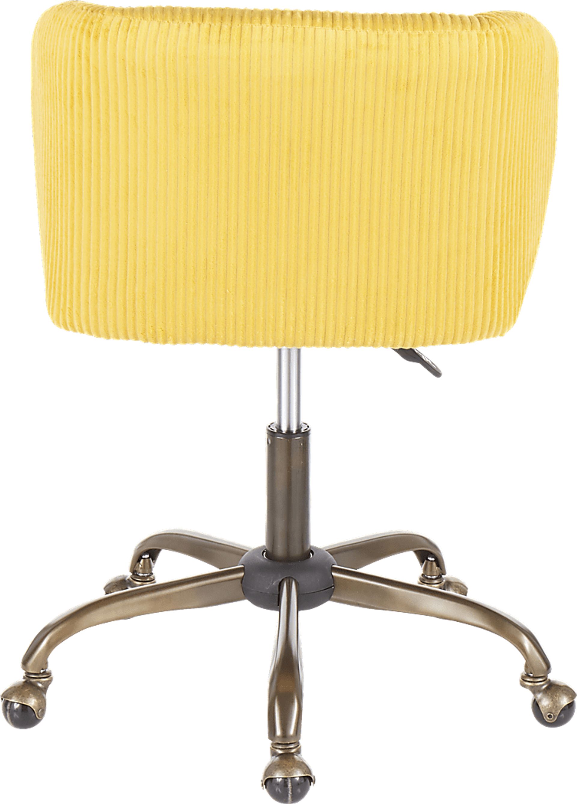 Fussell Yellow Desk Chair - Image 4
