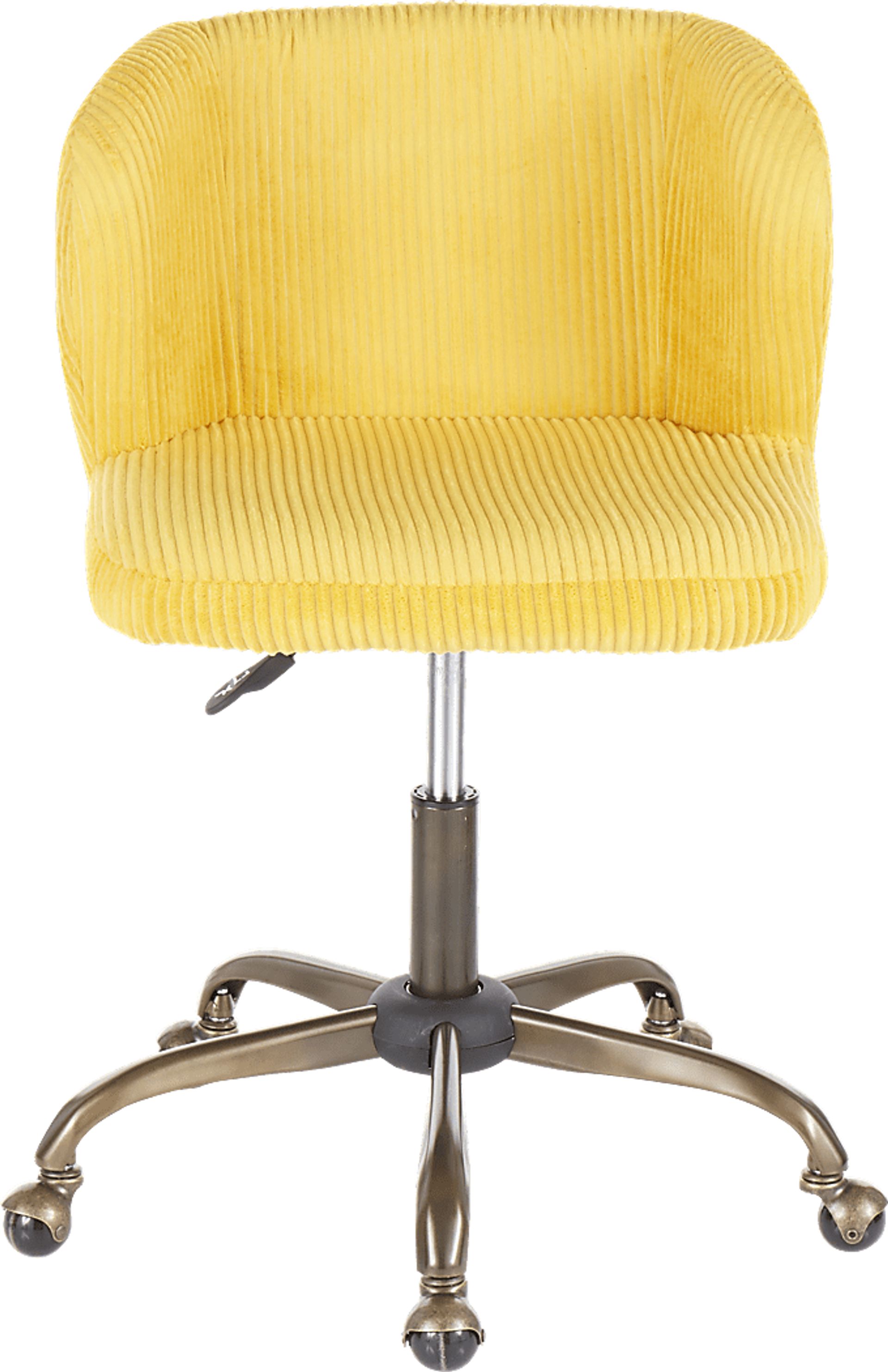 Fussell Yellow Desk Chair - Image 5