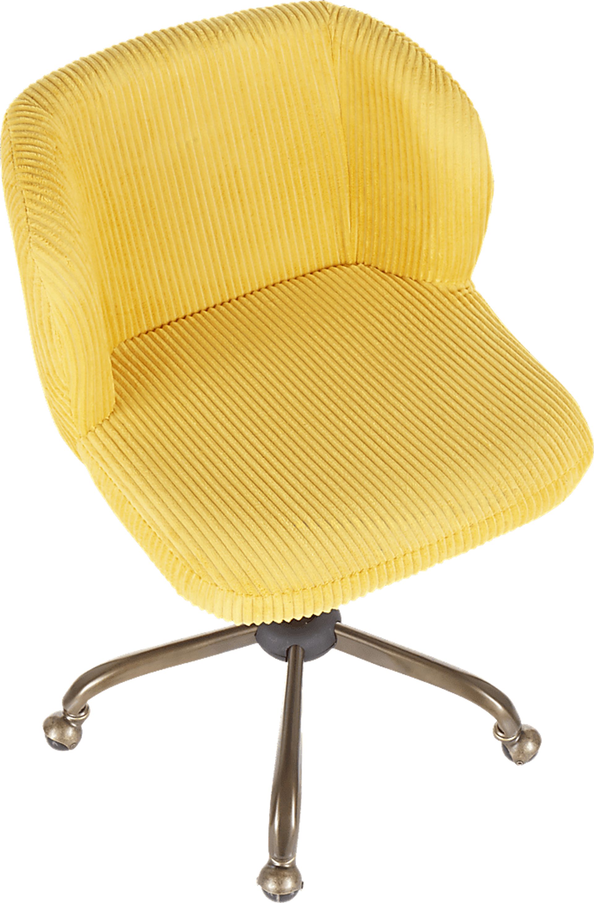 Fussell Yellow Desk Chair - Image 6