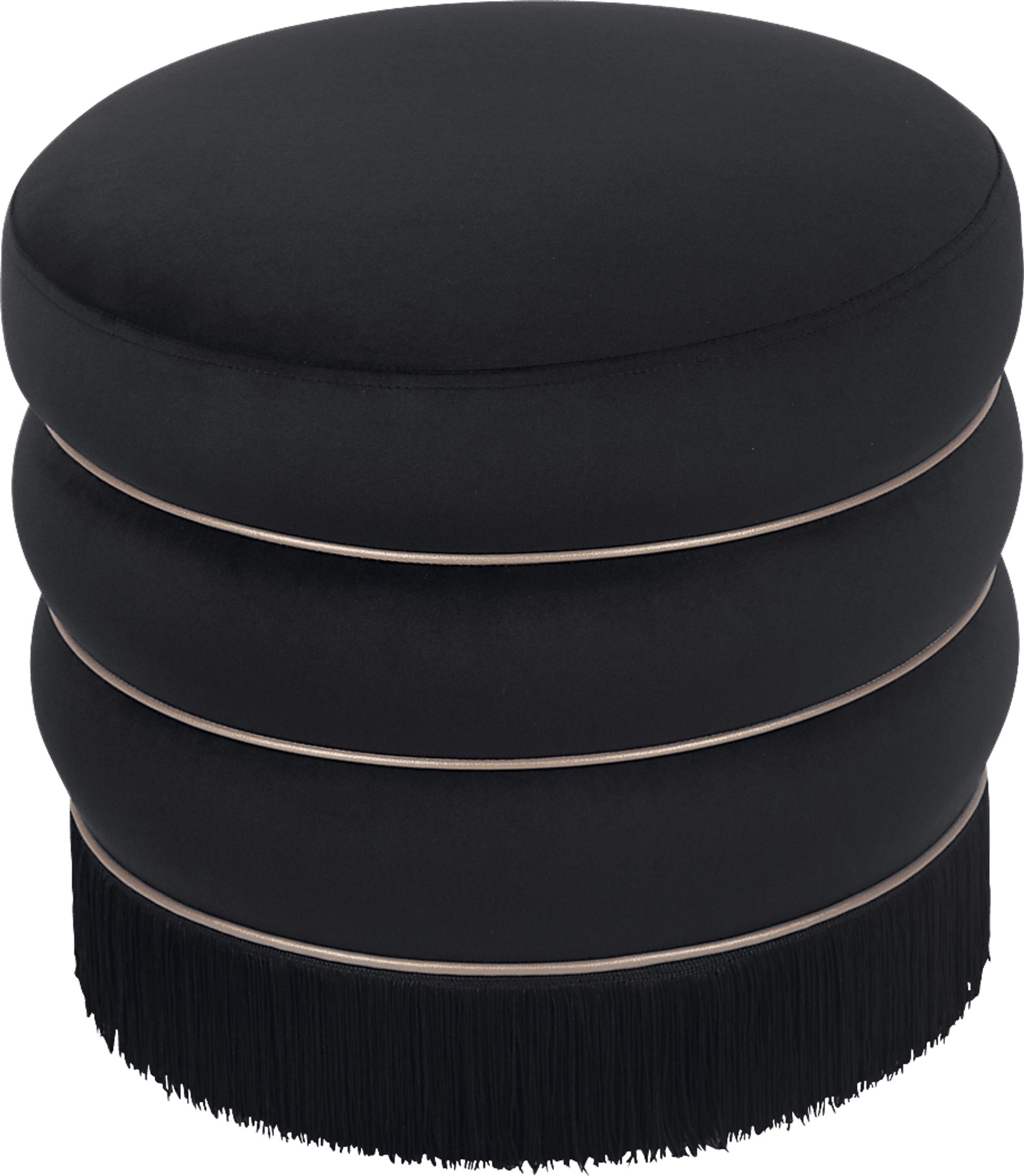 Fusteria Black Ottoman - Image 4