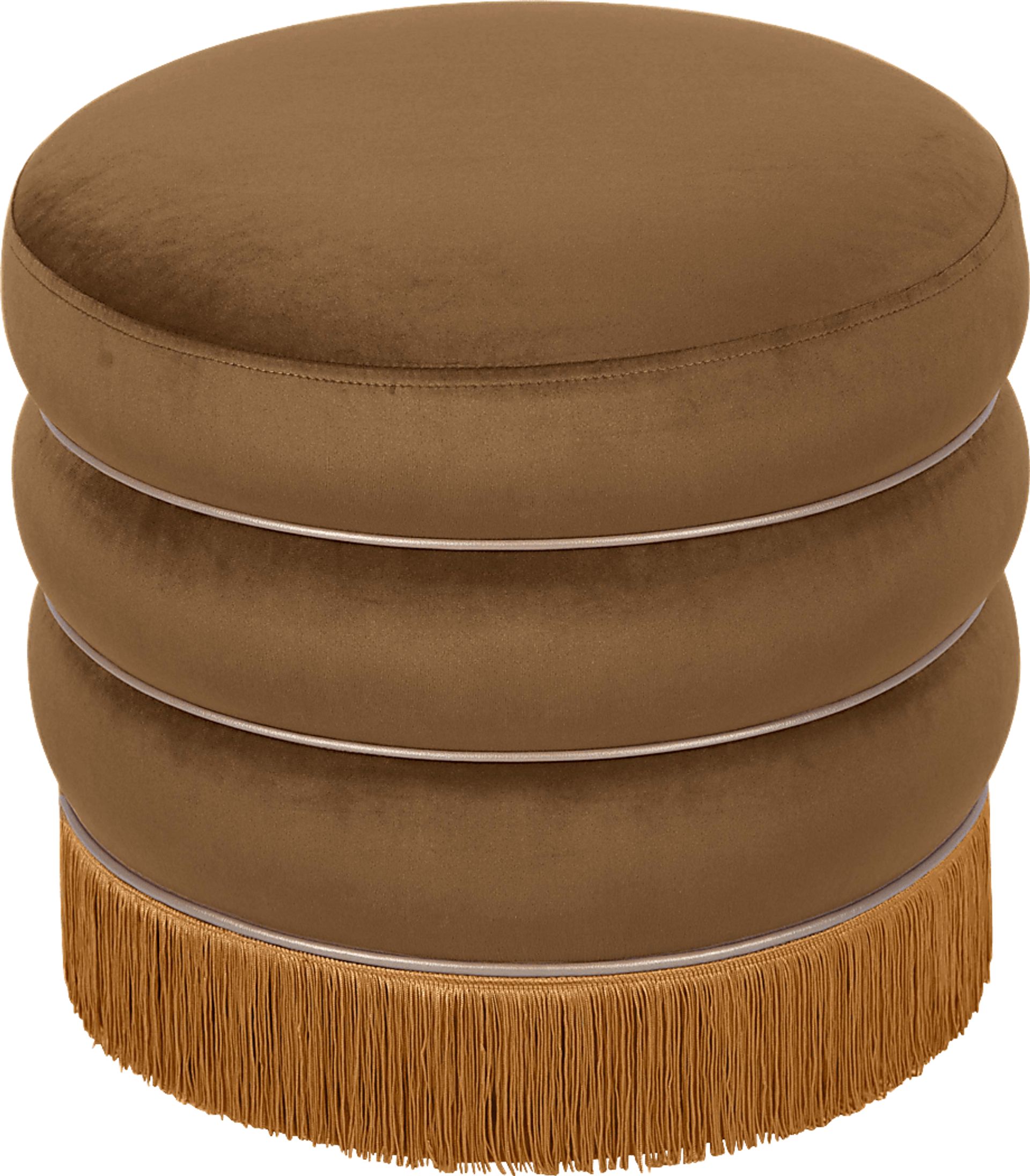 Fusteria Brown Ottoman - Image 3