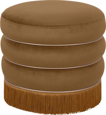 Fusteria Brown Ottoman