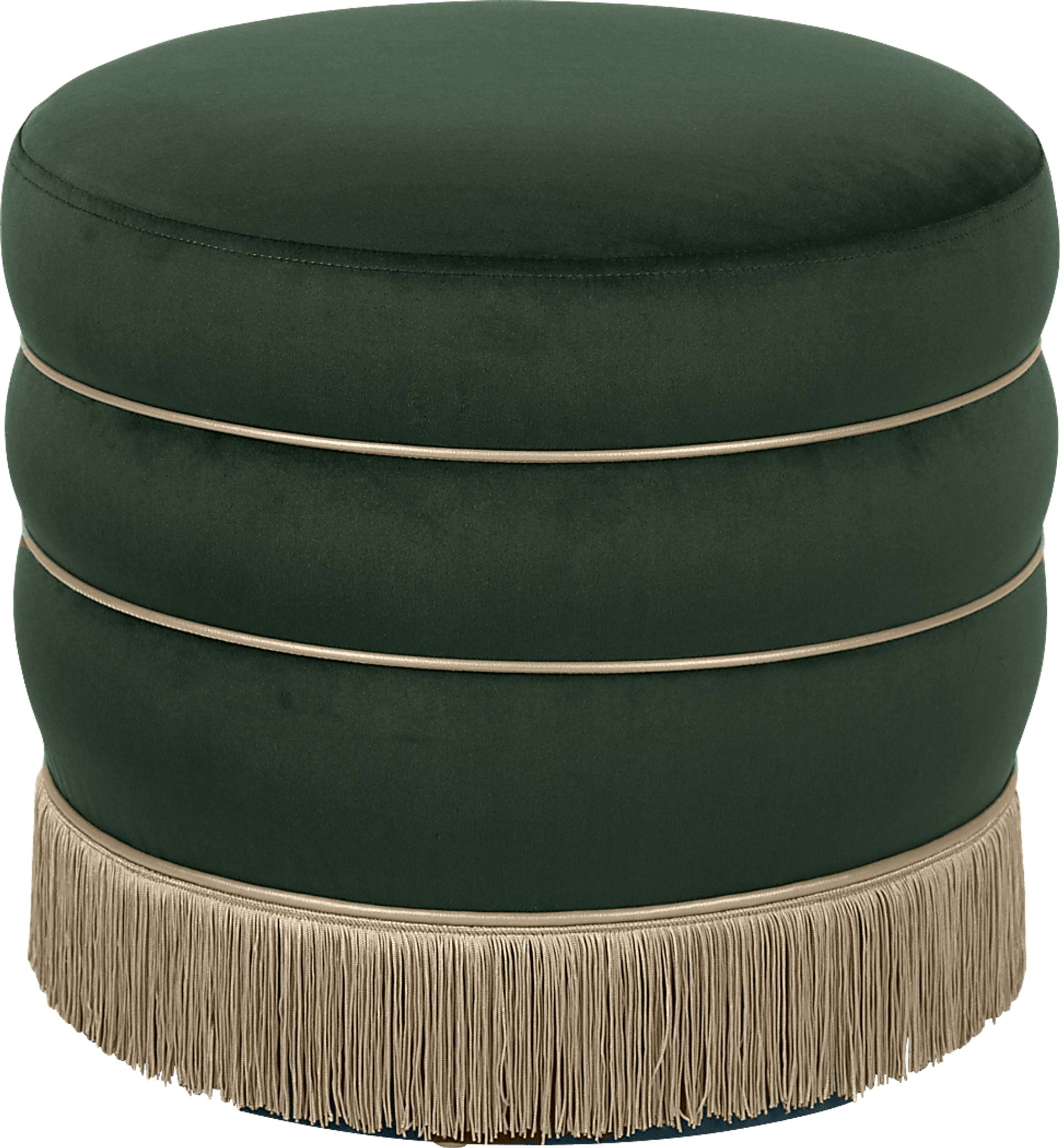 Fusteria Green Ottoman - Image 1