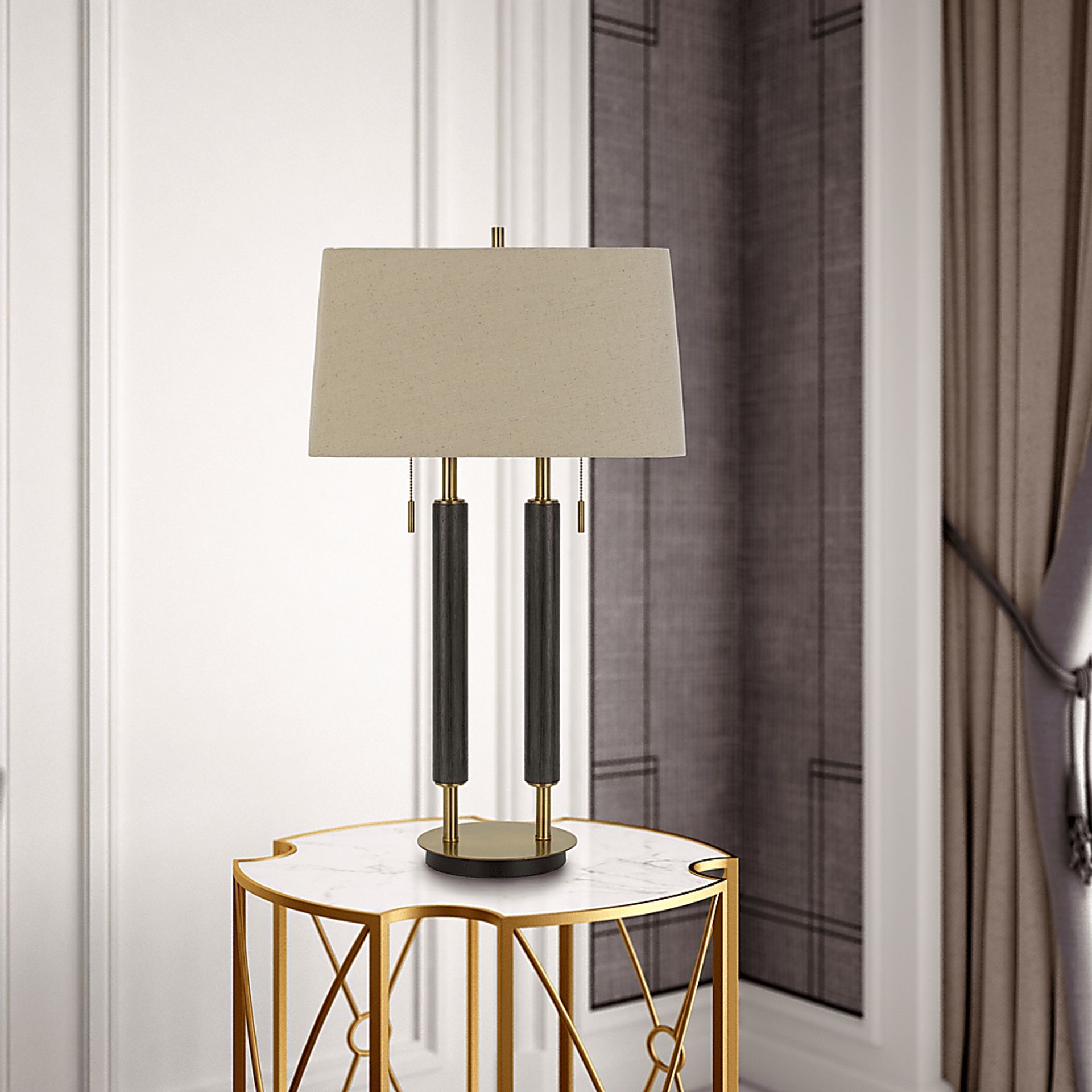 Futrelle Brass Lamp - Image 2