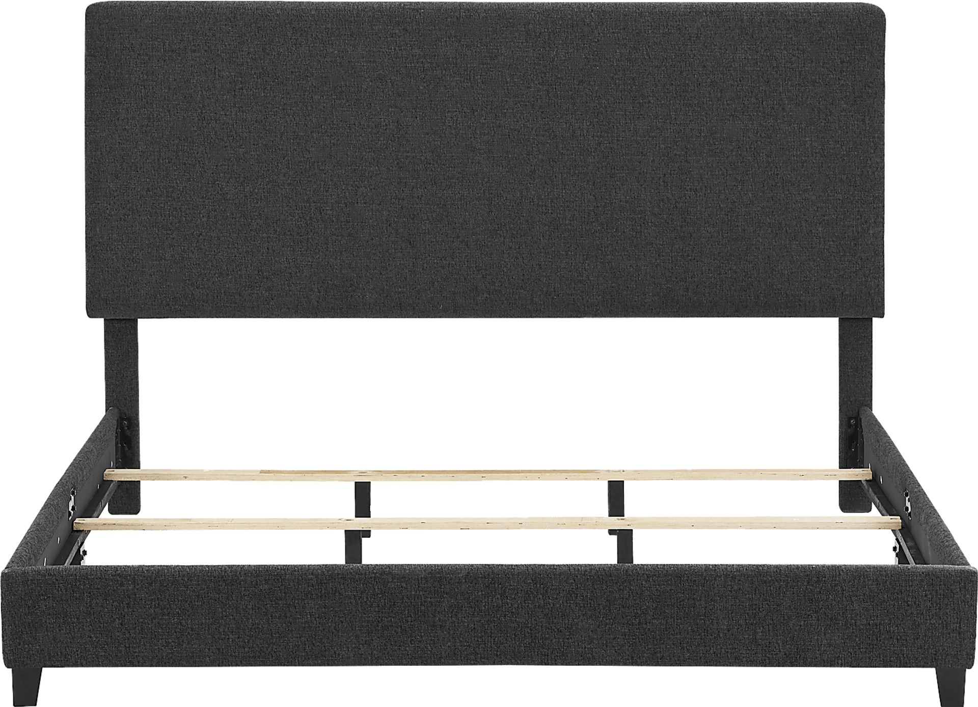 Fyna Gray King Upholstered Bed - Image 5