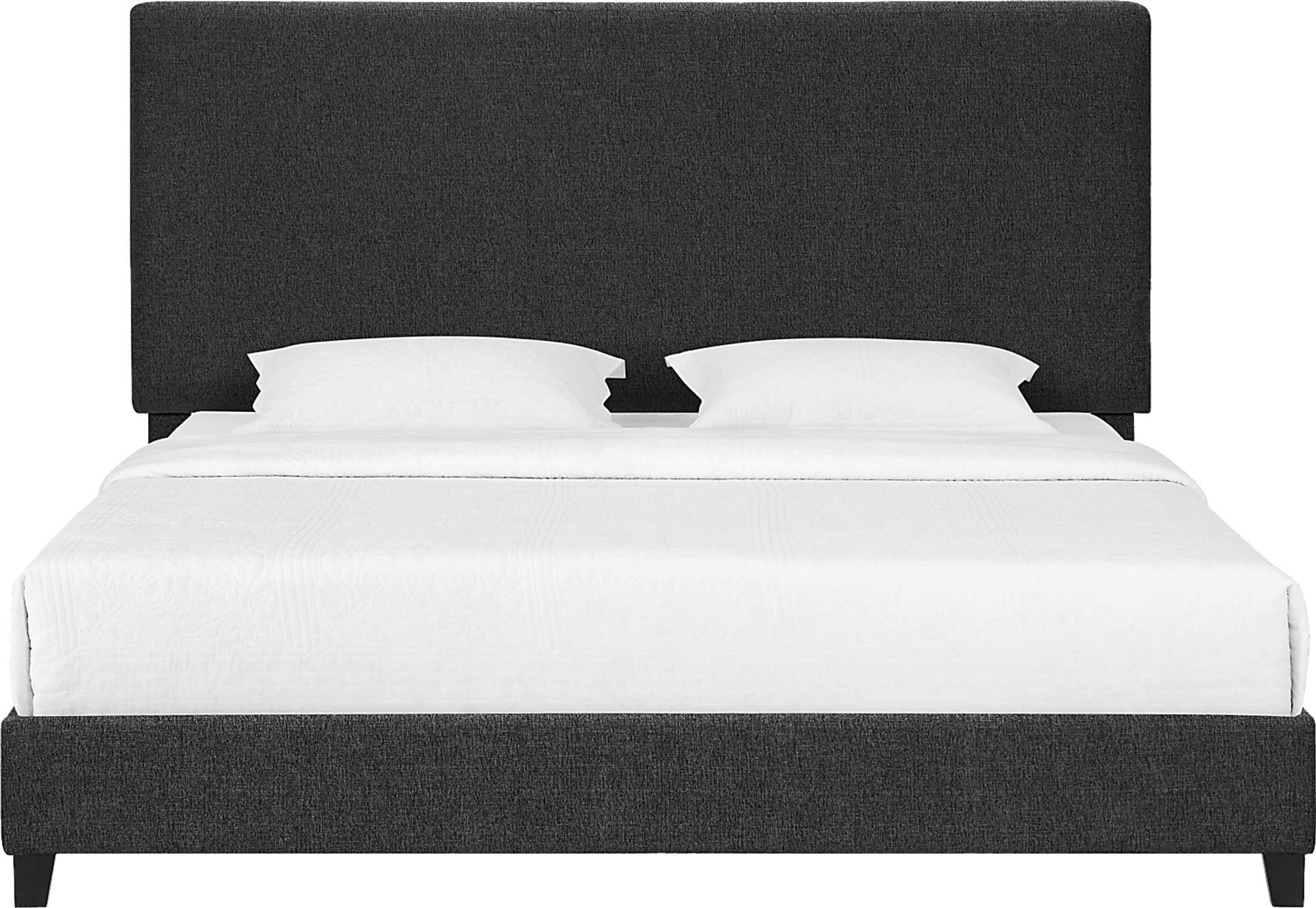 Fyna Gray King Upholstered Bed - Image 6
