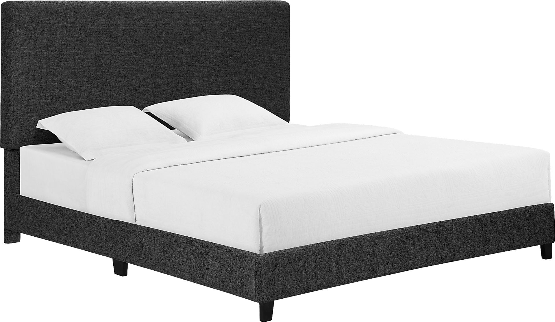 Fyna Gray King Upholstered Bed - Image 1