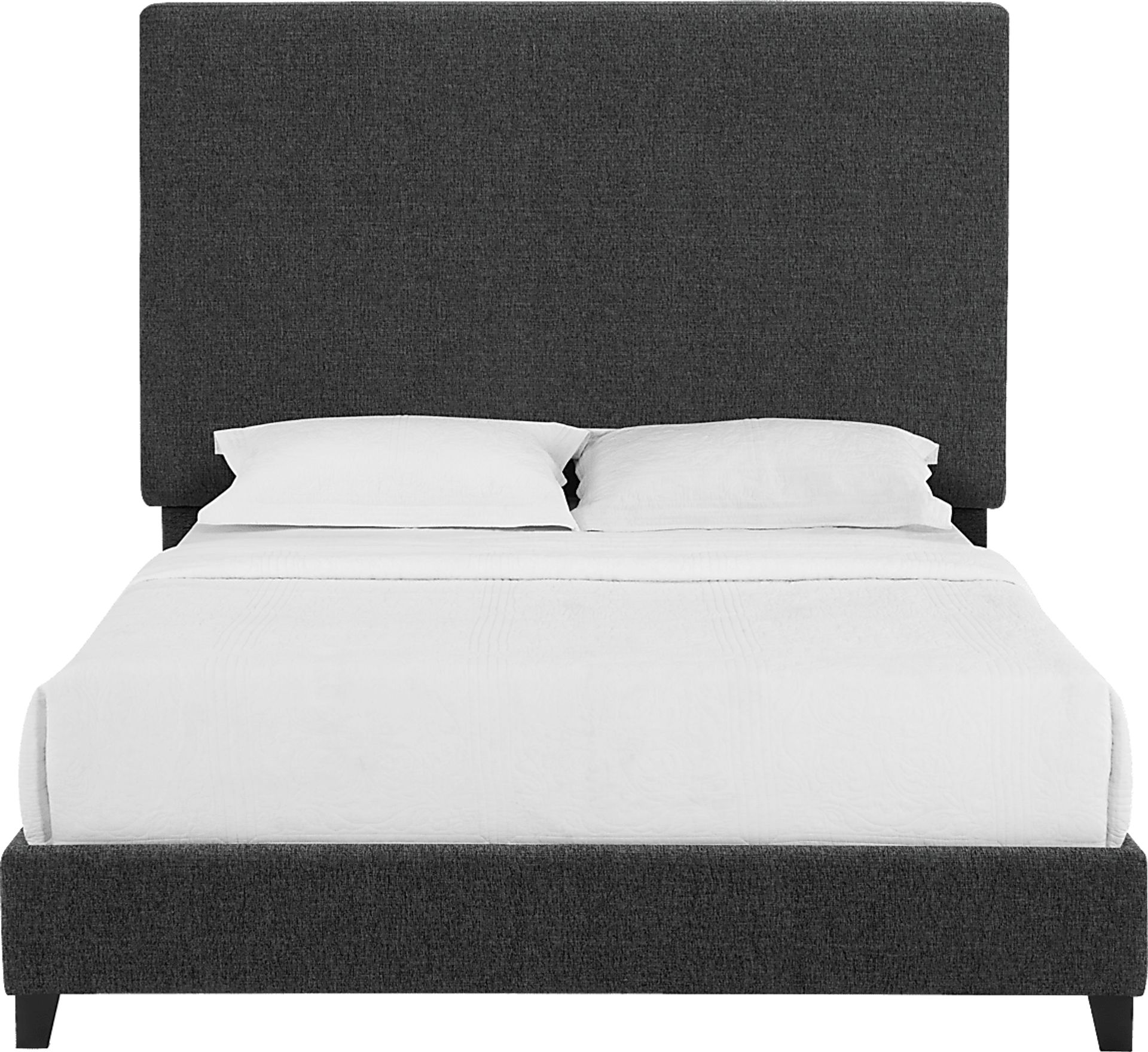 Fyna Gray Queen Upholstered Bed - Image 5
