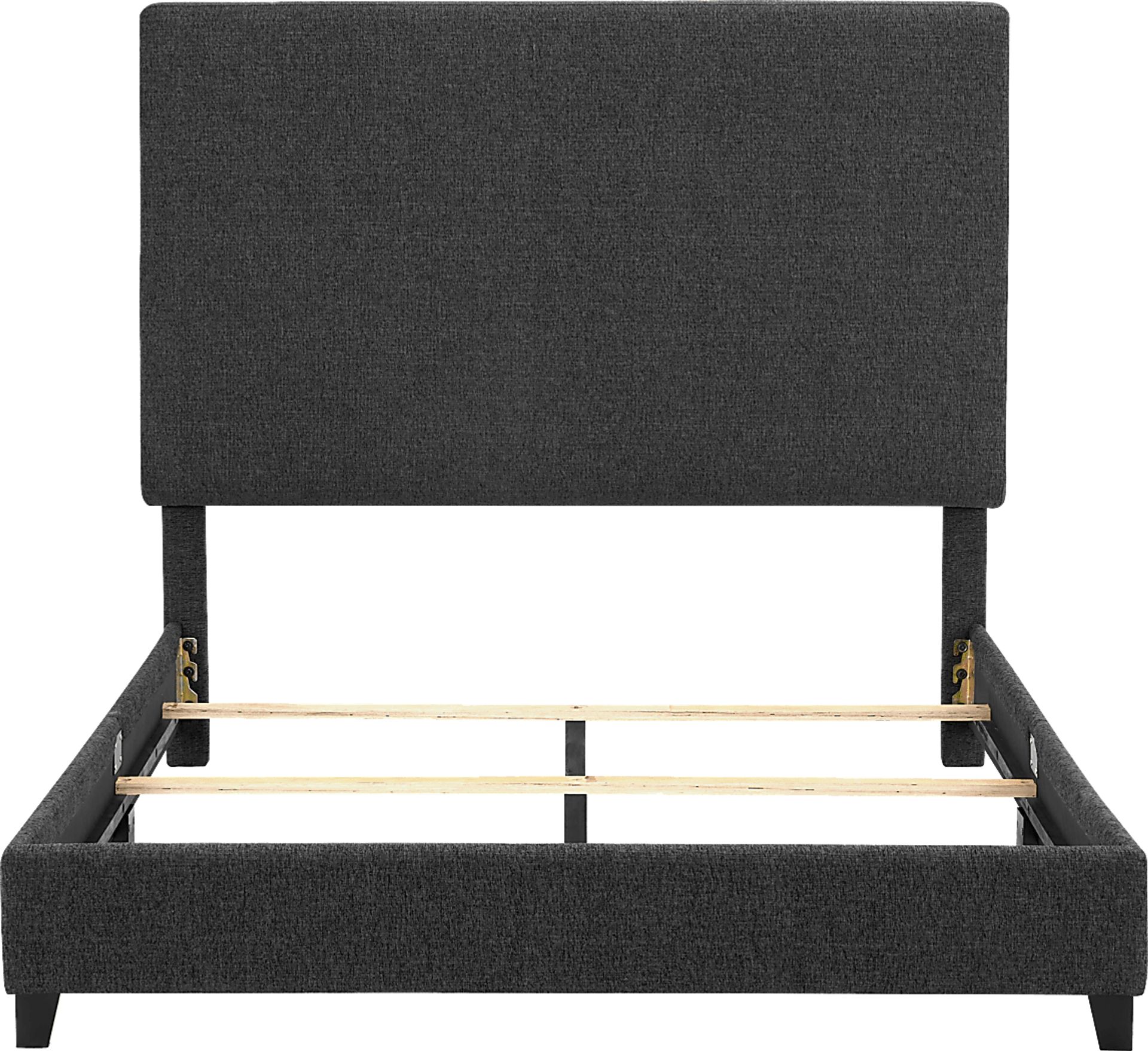 Fyna Gray Queen Upholstered Bed - Image 6