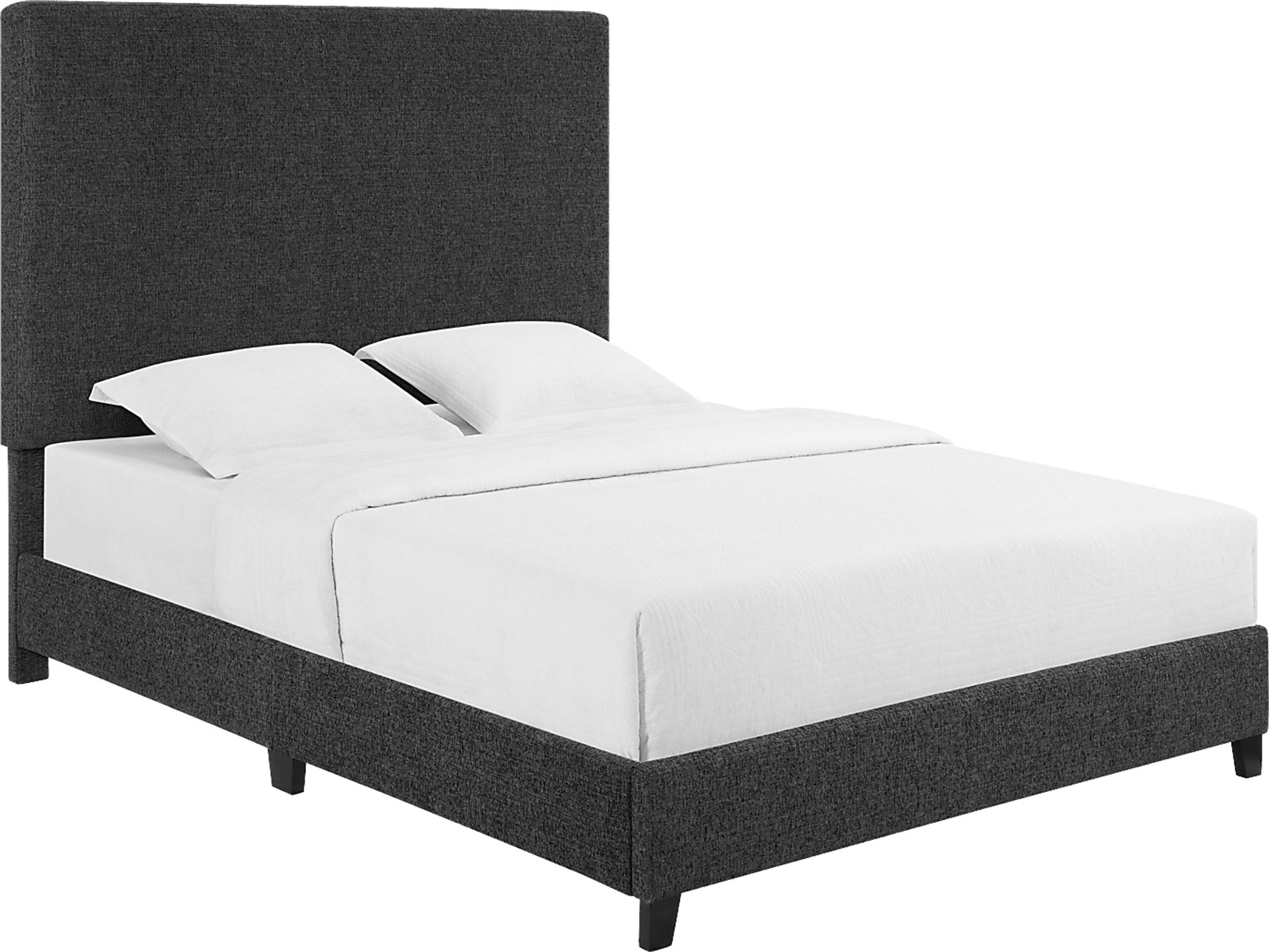 Fyna Gray Queen Upholstered Bed - Image 1