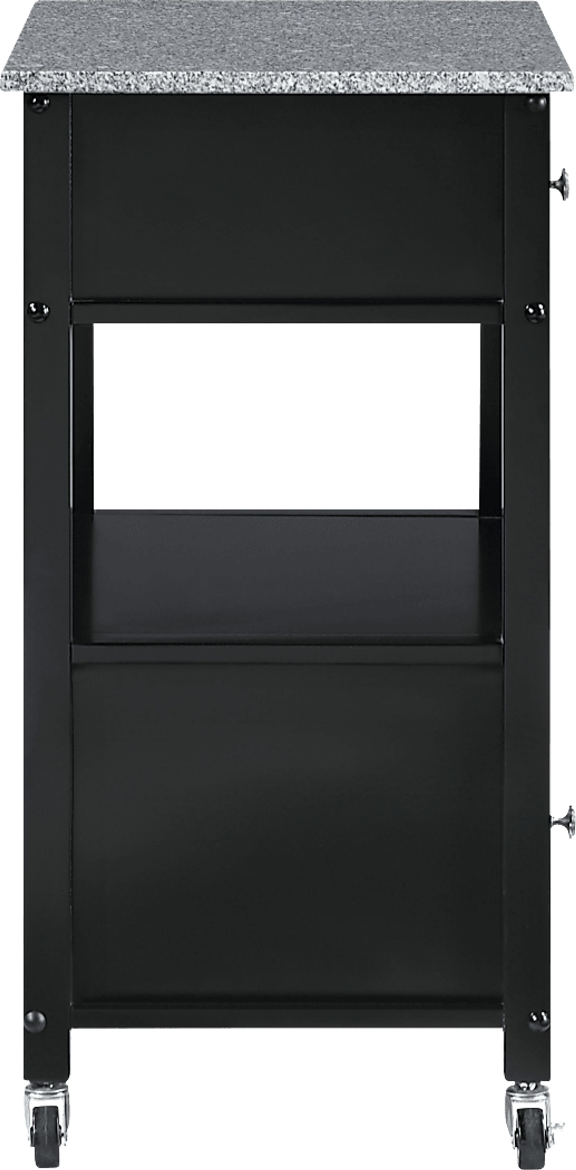 Fyonae Black Kitchen Cart - Image 6